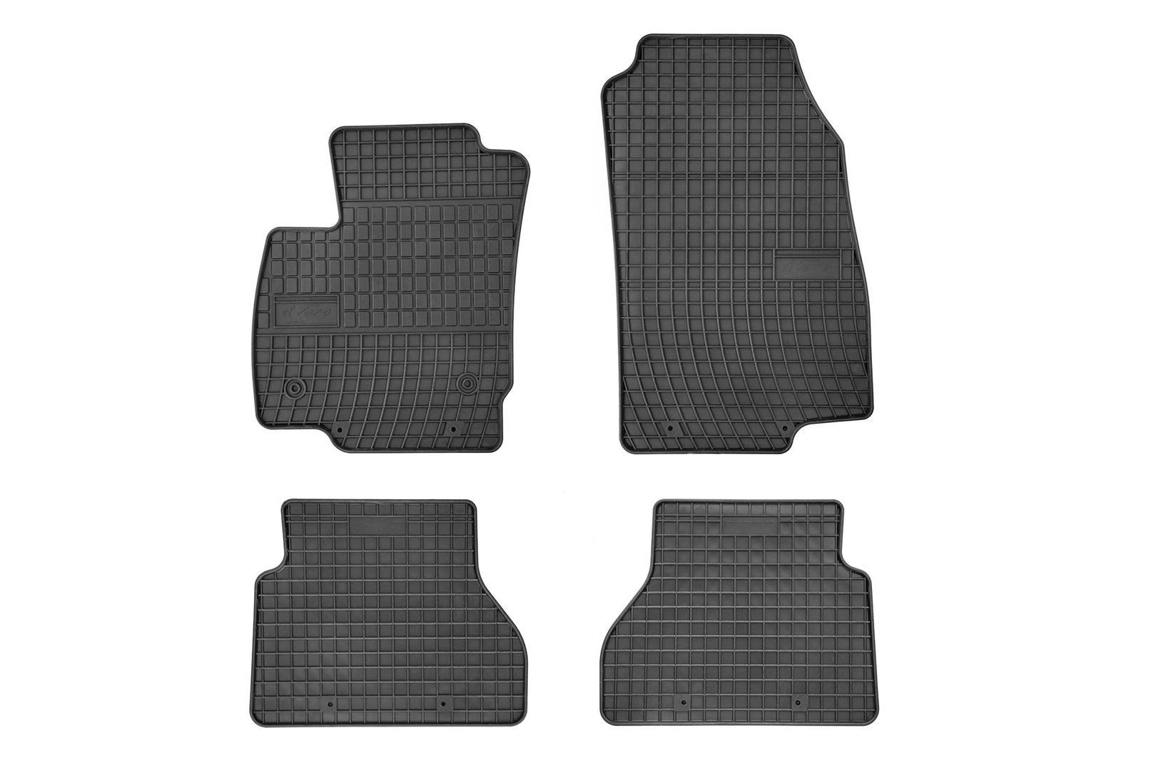 FROGUM Гумени патосници за Ford B-Max 2012-2017 4 дела црни