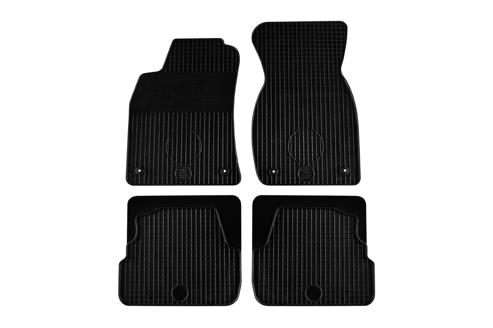 GUMARNY ZUBRI Гумени патосници за Audi A6 седан караван 1997-2003 4 дела црни