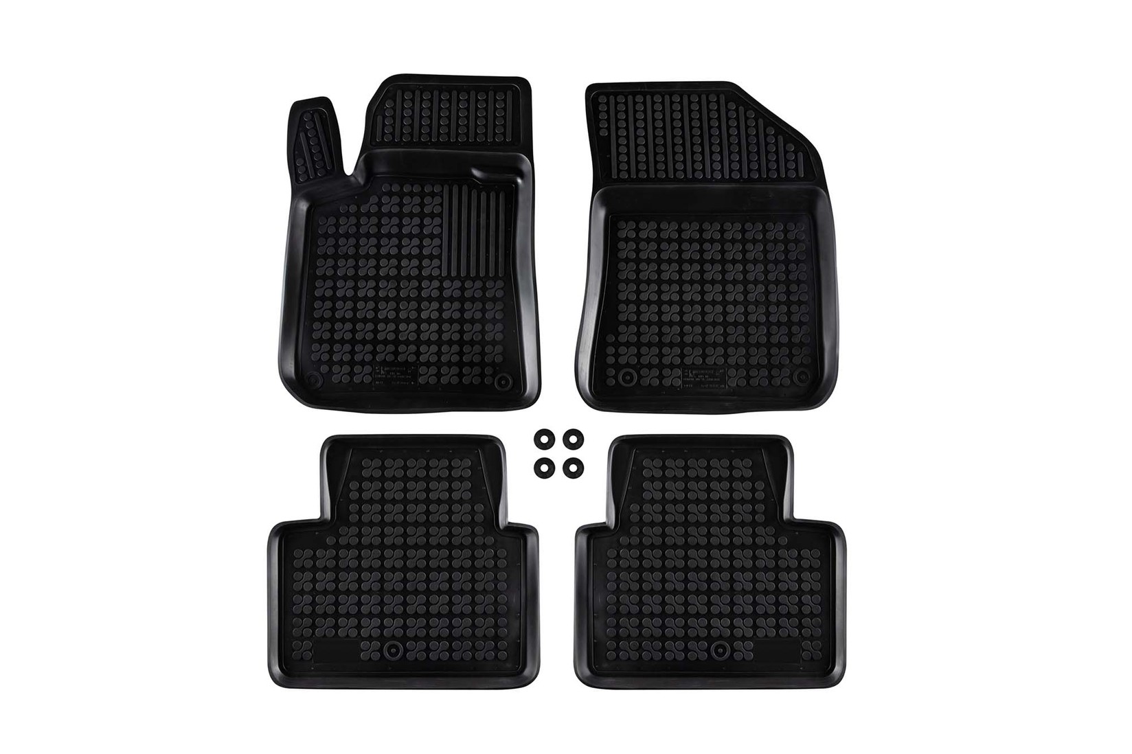 REZAW-PLAST Гумени патосници за Peugeot 308 караван 2014-2021 4 дела црни