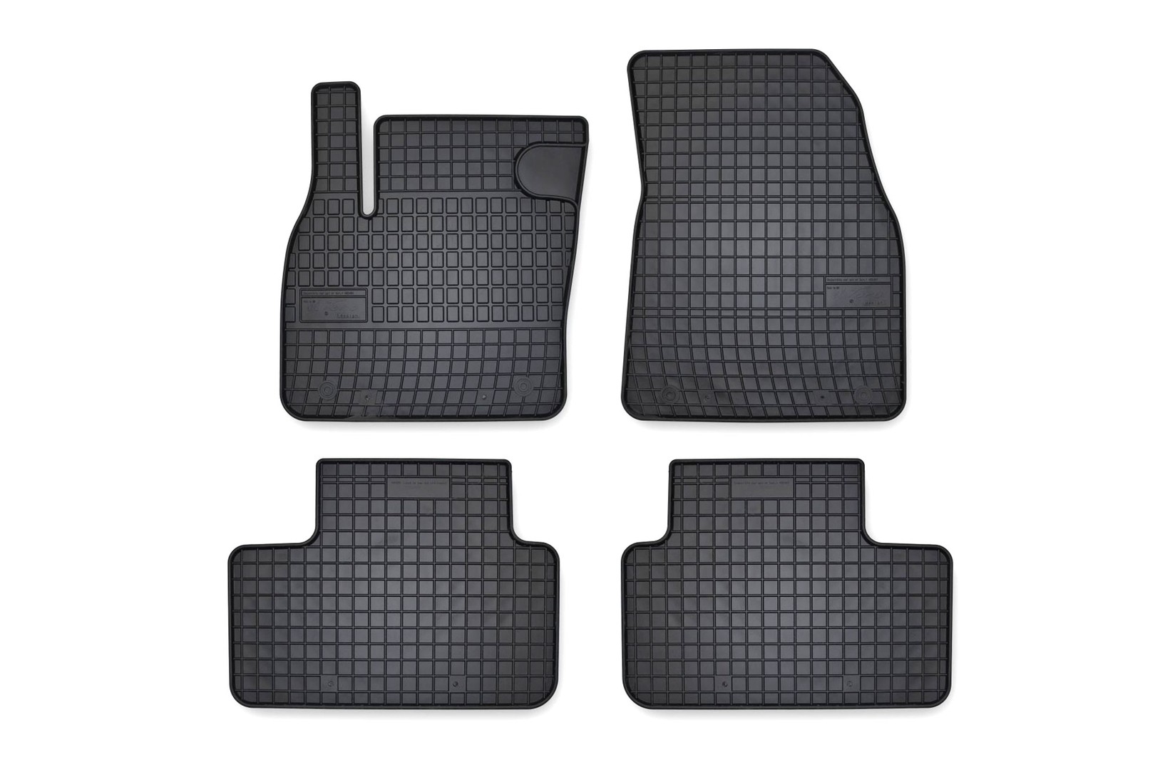 FROGUM Гумени патосници за Volvo XC40 по 2017 година 4 дела црни