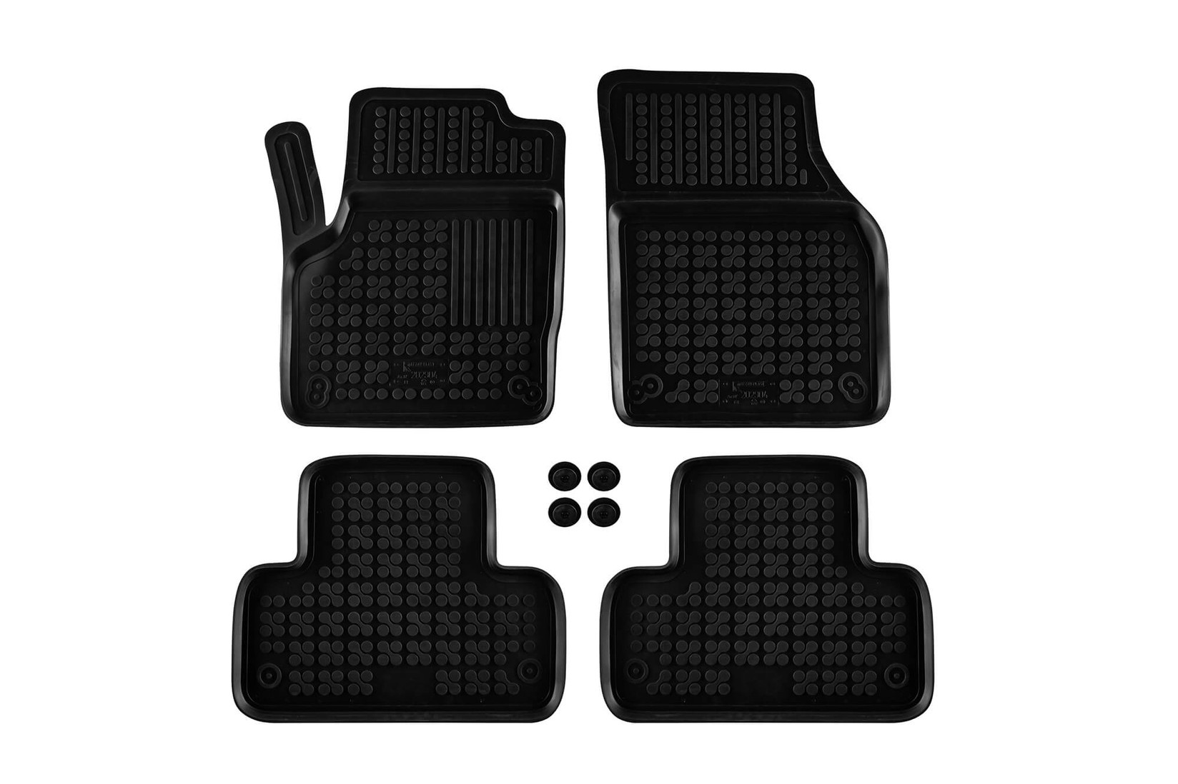 REZAW-PLAST Гумени патосници за Range Rover Evoque 2011-2018 4 дела црни