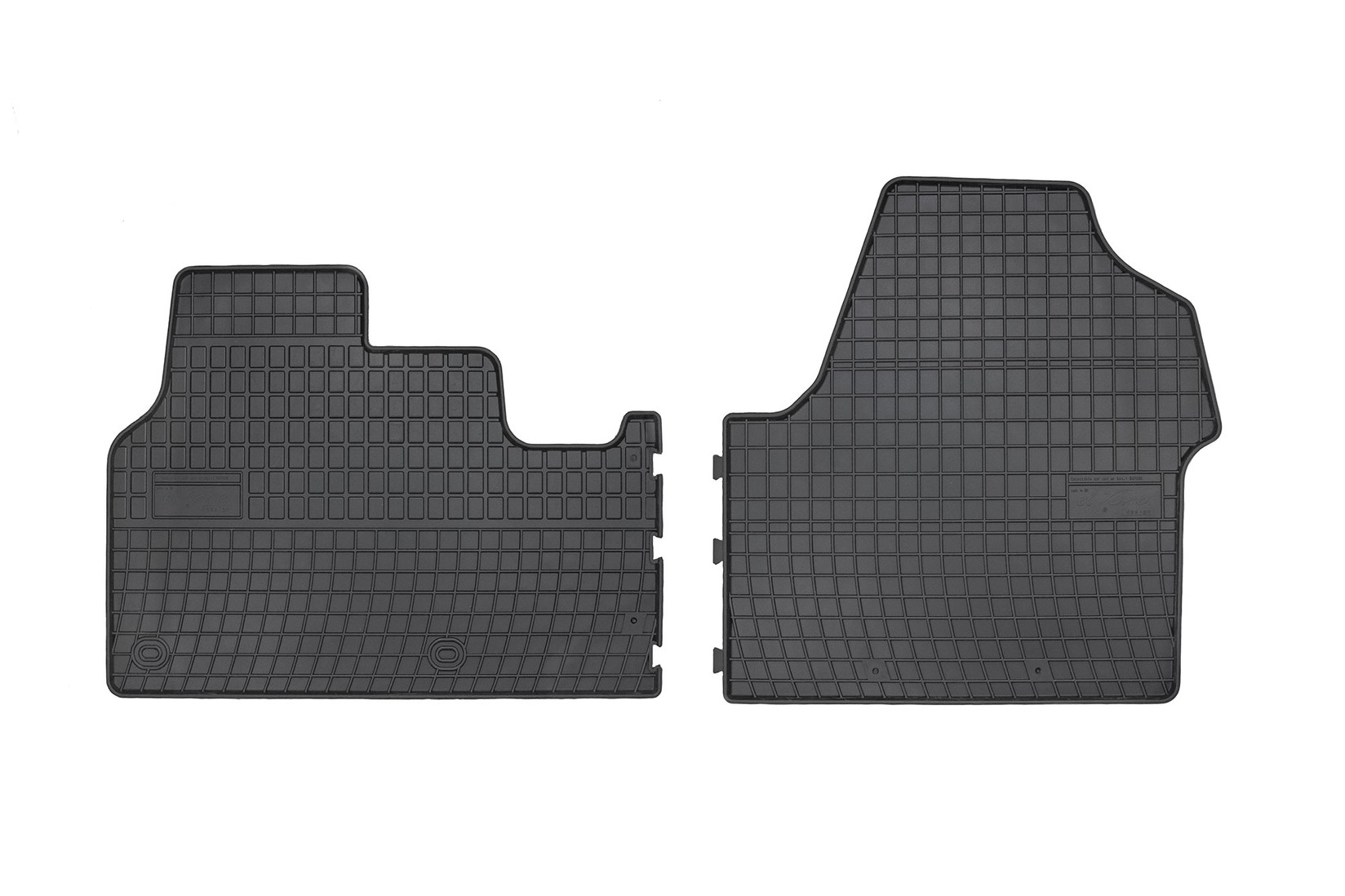 FROGUM Гумени патосници за Citroen Jumpy Fiat Scudo Peugeot Expert Toyota ProAce по 2016г Opel Vivaro по 2019г 2 дела