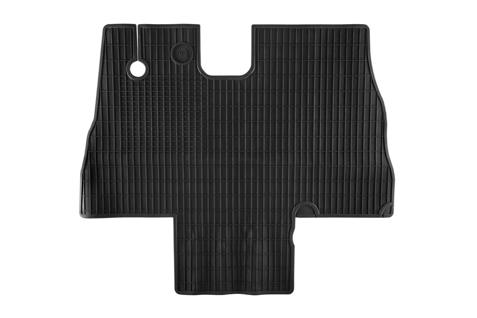 GEYER & HOSAJA Гумена Патосница за Citroen Jumper Peugeot Boxer 1994-2006 Fiat Ducato II 2004-2006 1 дел црна