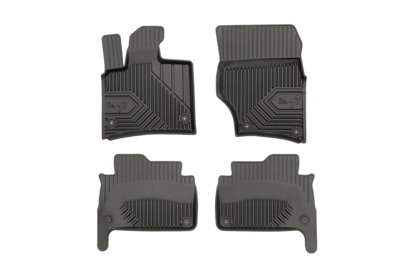 FROGUM 2.5D Гумени патосници модел 77 за Audi Q7 2006-2015 4 дела црни