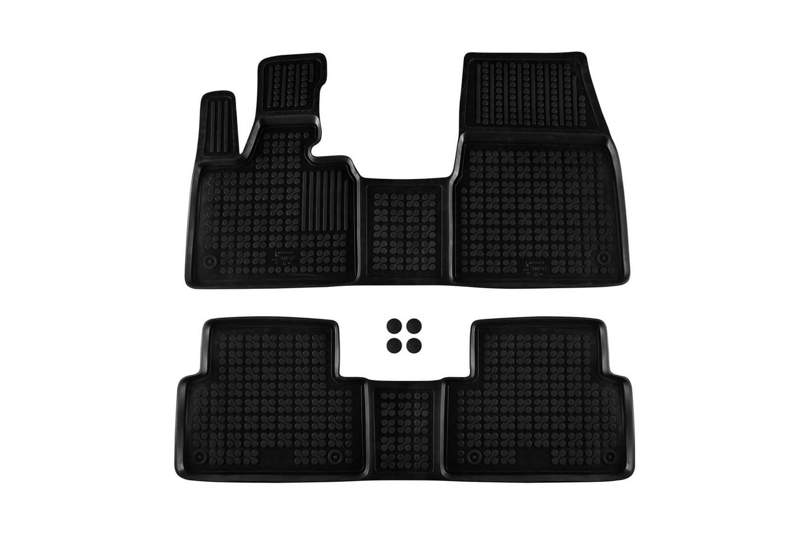 REZAW-PLAST Гумени патосници за BMW I3 по 2013 година 2 дела црни