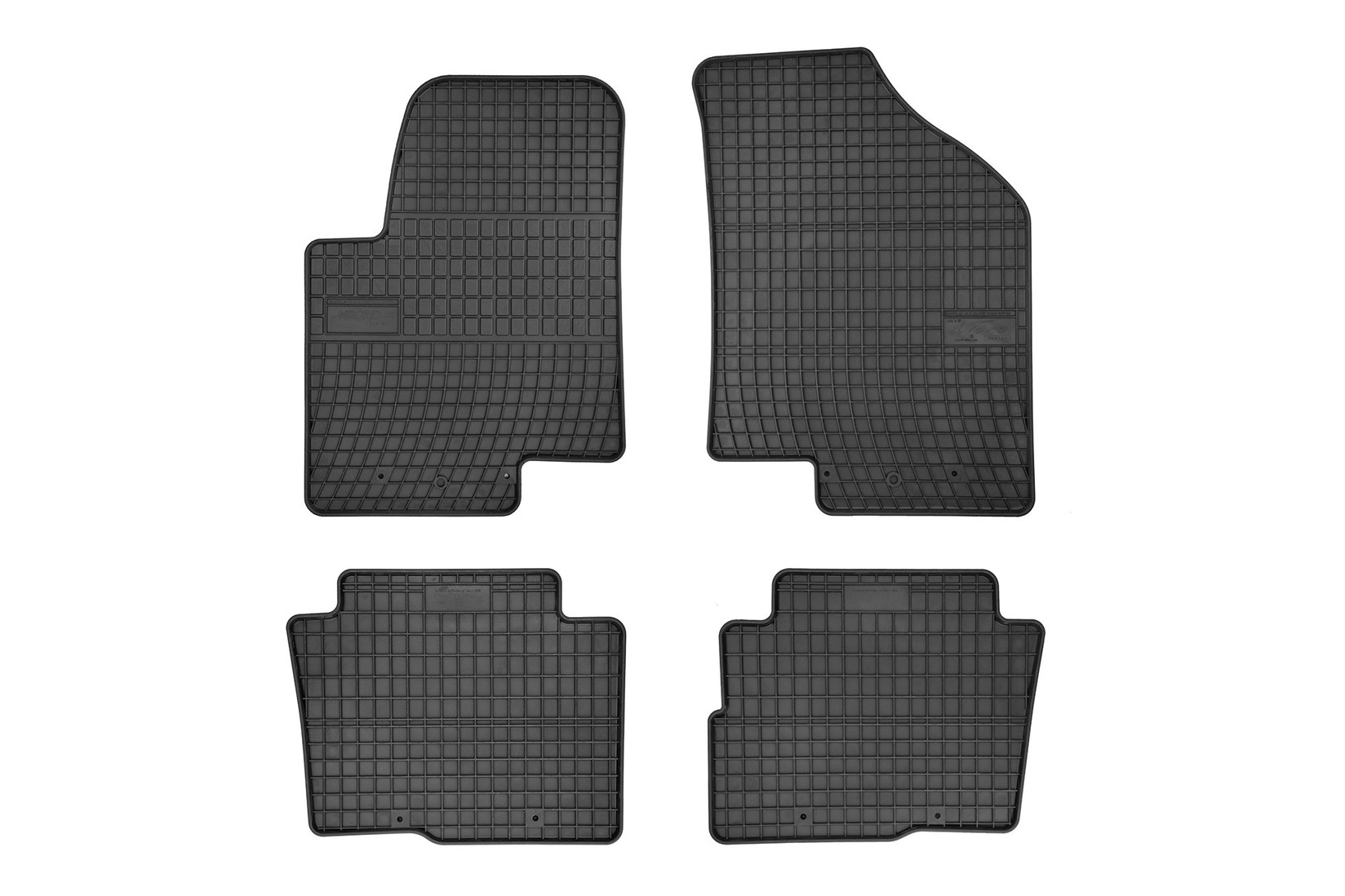 FROGUM Гумени патосници за Kia Soul 2009-2013 4 дела црни