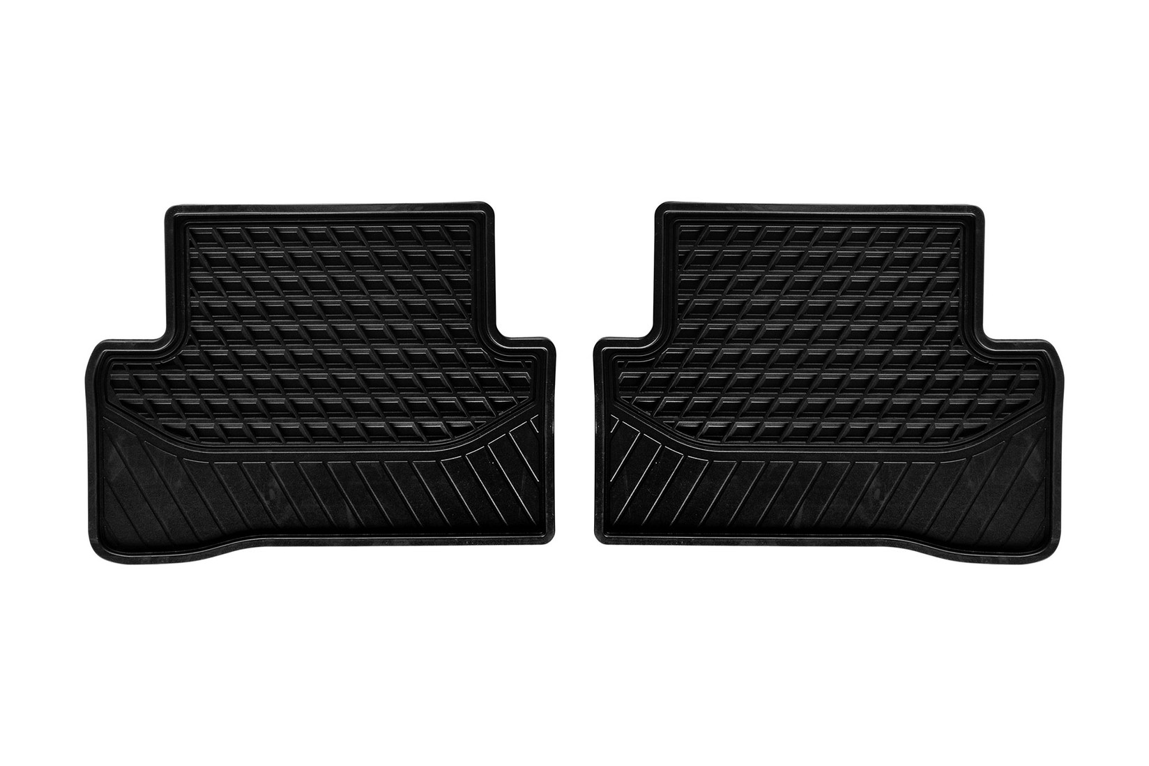 MERCEDES-BENZ Гумени патосници за Mercedes C класа W205 седан караван купе кабрио 2014-2018 задни 2 дела