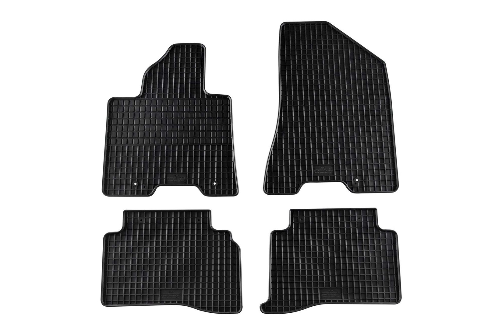 PETEX Гумени патосници за Hyundai Tucson 2015-2020 4 дела црни M003