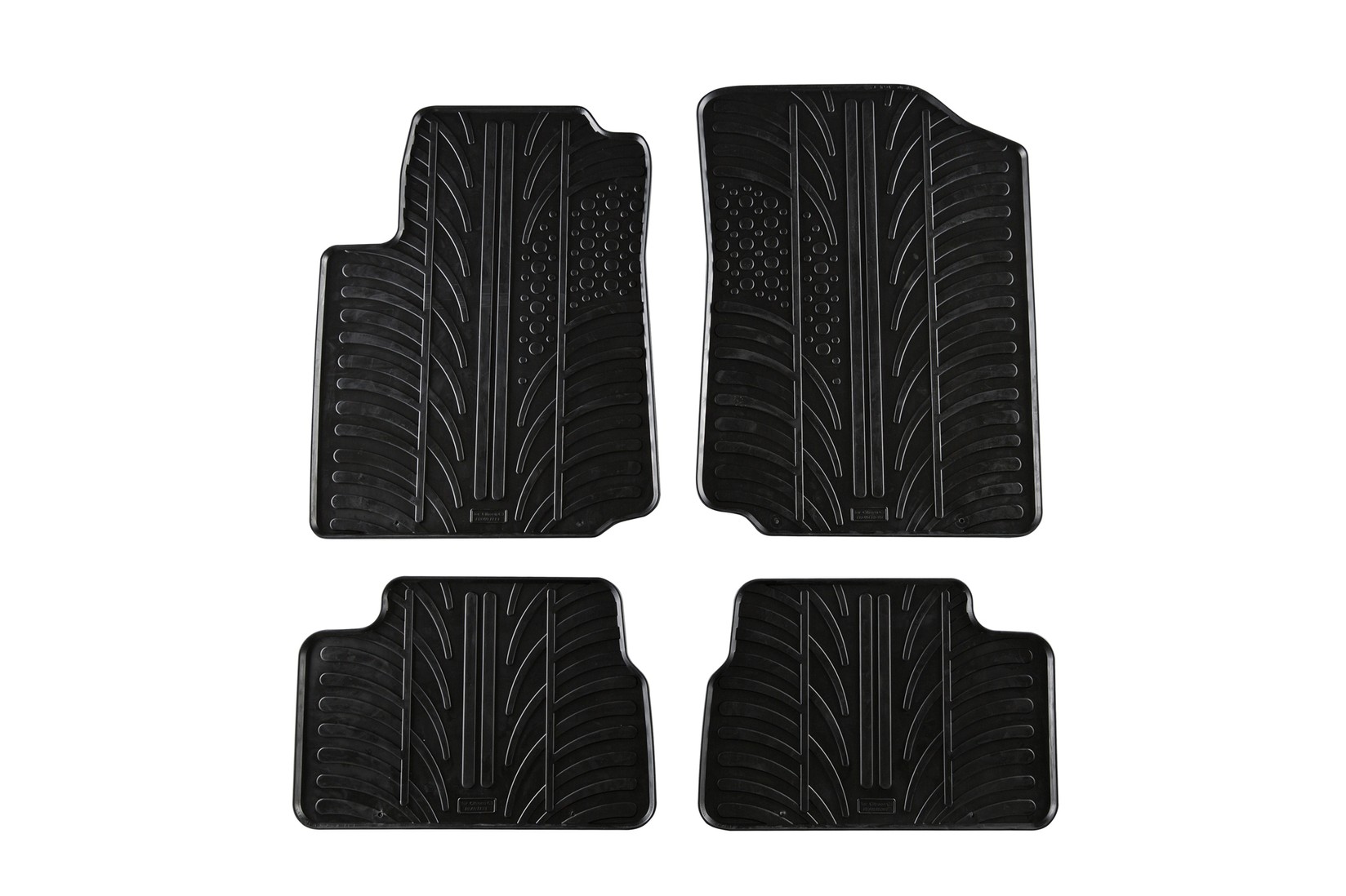 GLEDRING Гумени патосници за Citroen C3 2002-2009 4 дела црни