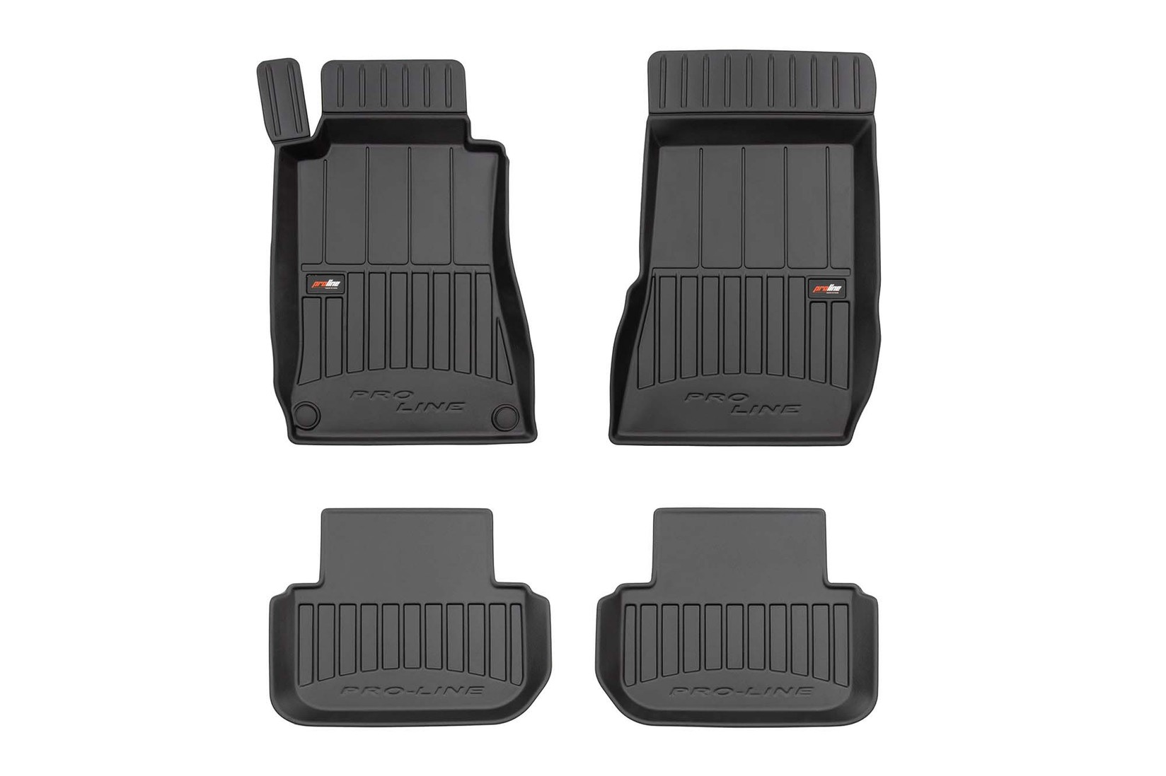 FROGUM 3D Гумени патосници за Mercedes CLK C209 2002-2009 4 дела црни