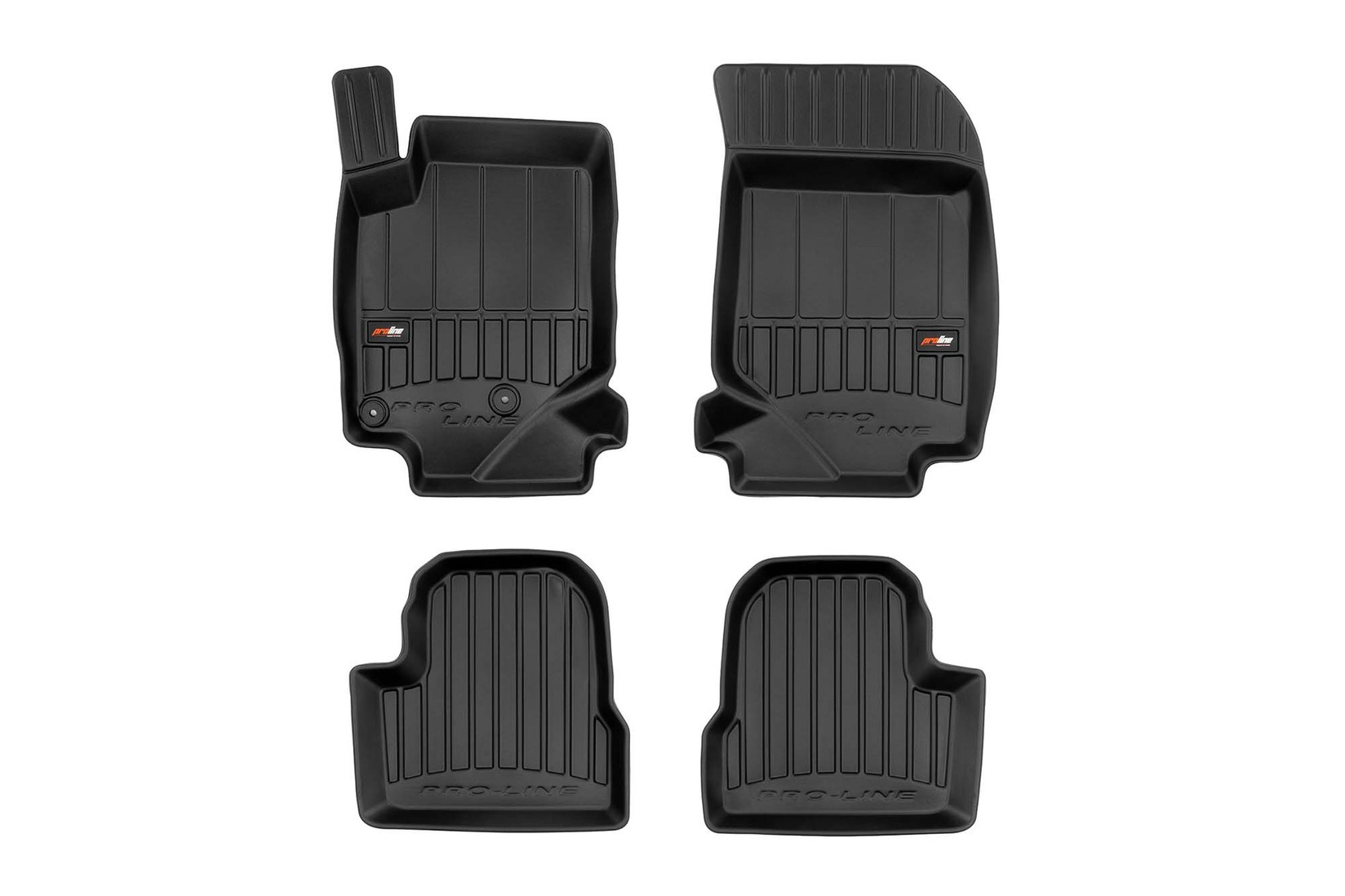FROGUM 3D Гумени патосници за Opel Corsa F Peugeot 208 по 2019 година 4 дела црни