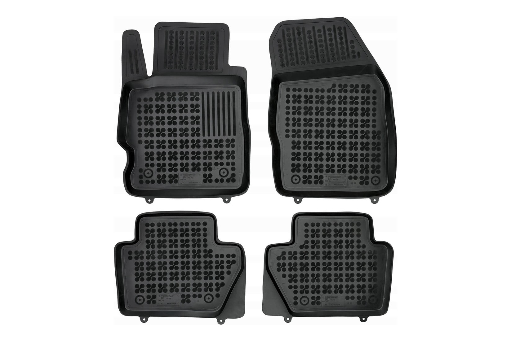 REZAW-PLAST Гумени патосници за Ford Ка Ка+ 2016-2019 4 дела црни