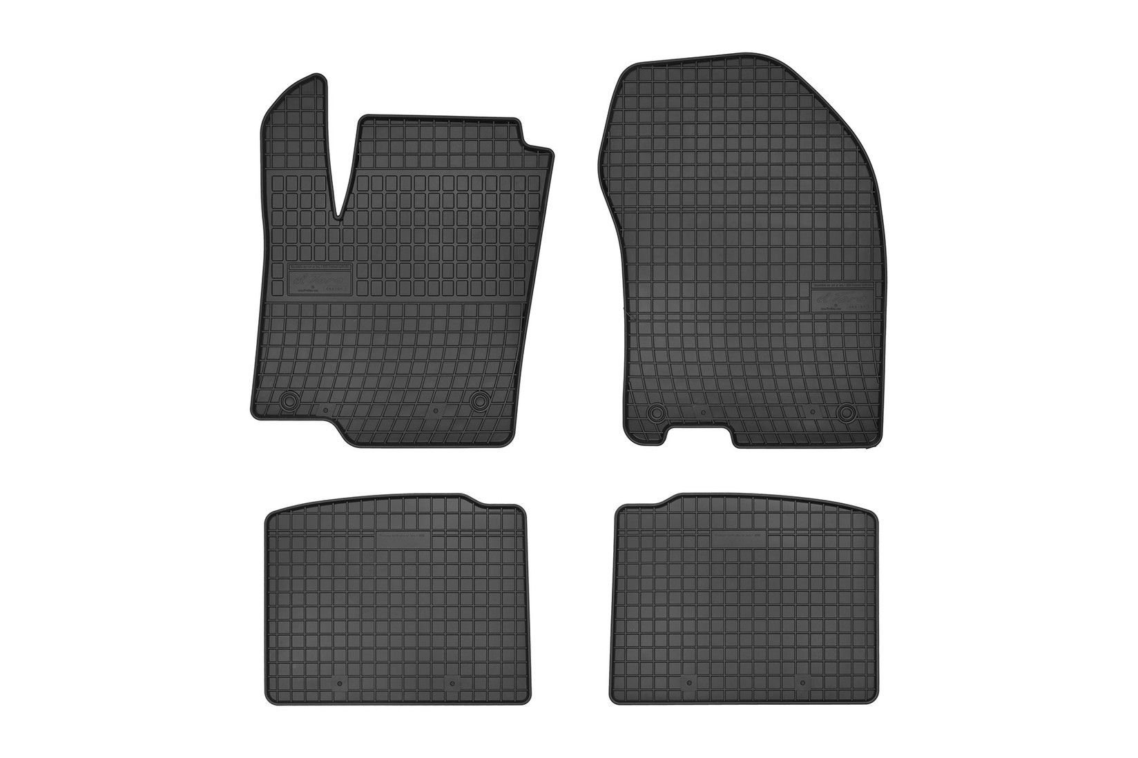 FROGUM Гумени патосници за Suzuki SX4 по 2013 година SX4 S-Cross 2013-2018 4 дела црни