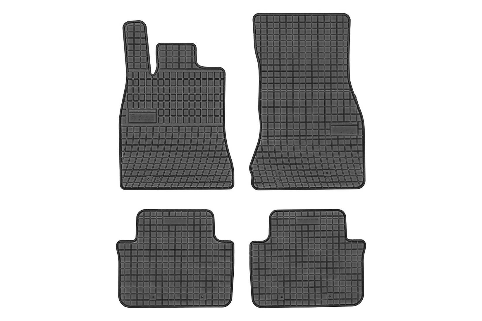 FROGUM Гумени патосници за Jaguar XF X250 2007-2015 4 дела црни