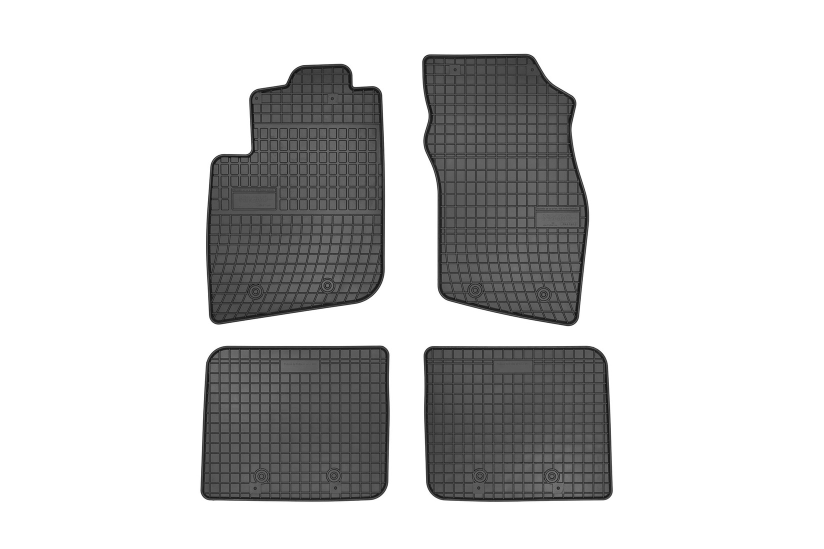 FROGUM Гумени патосници за Volvo S40 1995-2004 V40 1995-2004 4 дела црни