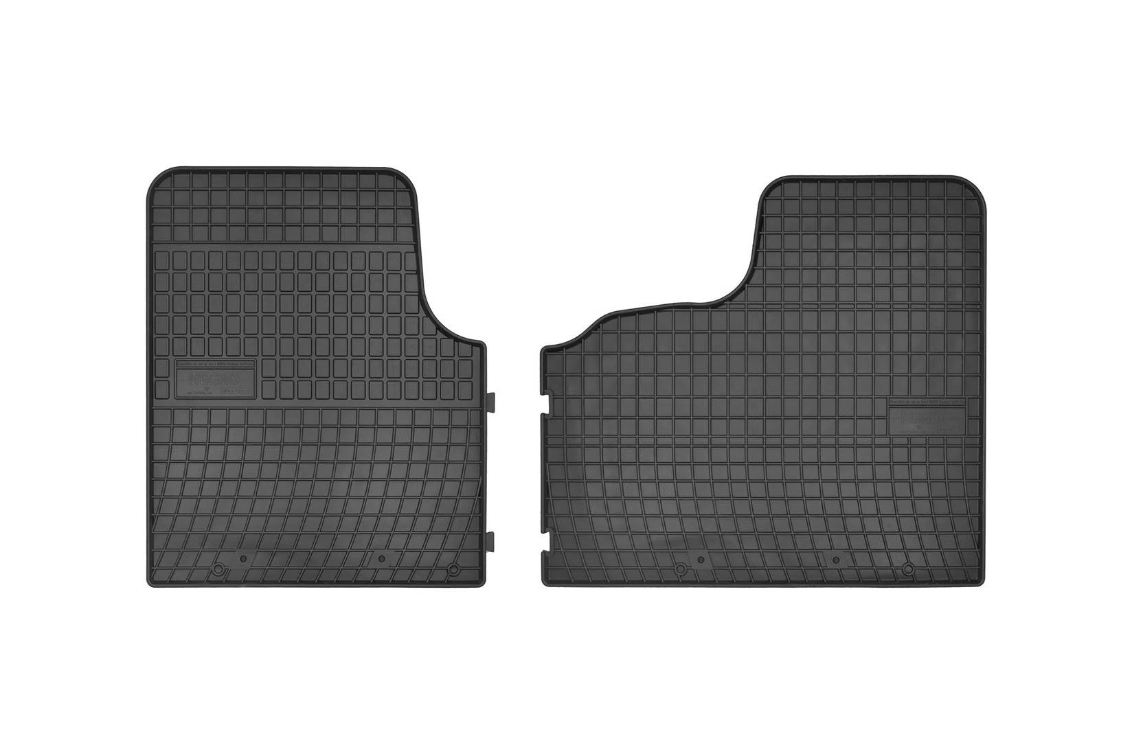 FROGUM Гумени патосници за Nissan NV300 Fiat Talento по 2016г Opel Vivaro 2014-2018 Renault Trafic по 2014г 3 дела