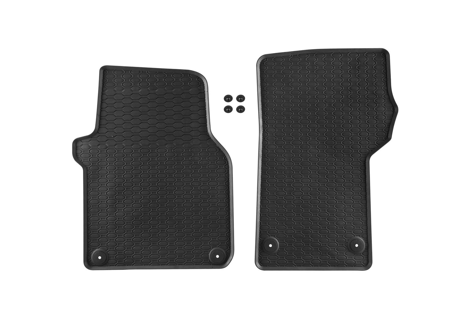 GEYER & HOSAJA Гумени патосници за VW Crafter II MAN TGE по 2017 година 2 дела црни