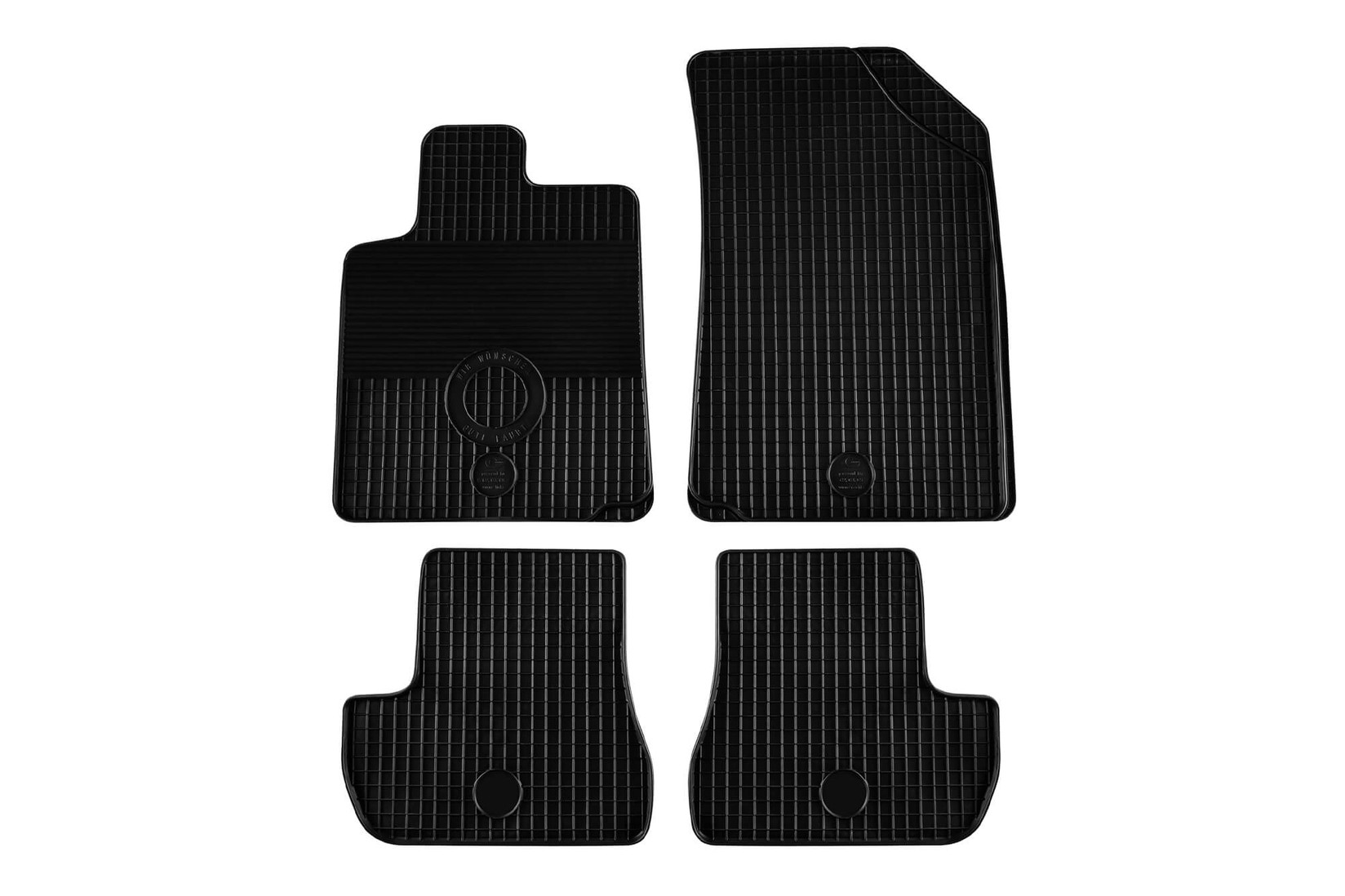 GUMARNY ZUBRI Гумени патосници за Citroen C2 2004-2009 4 дела црни