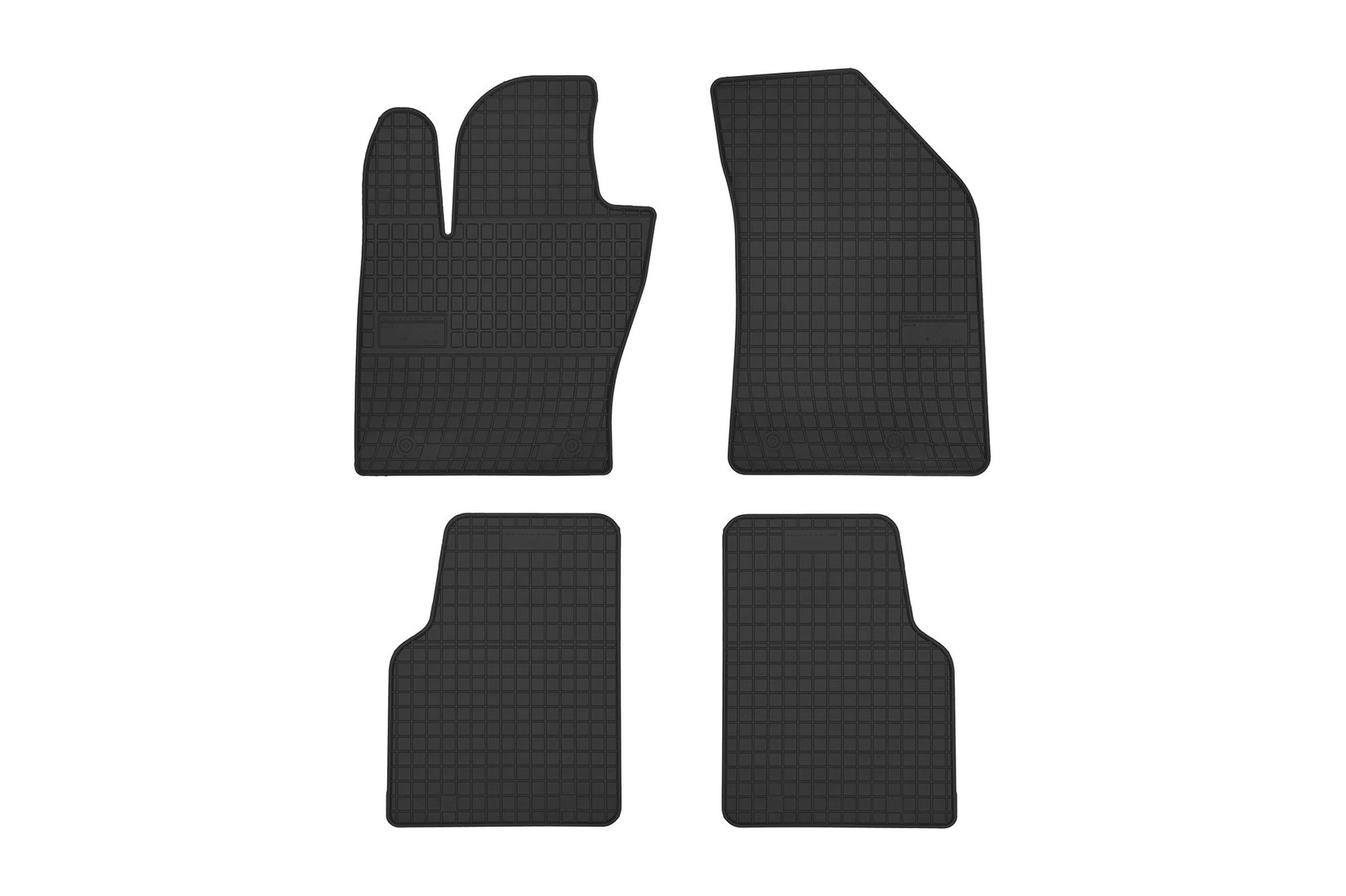 FROGUM Гумени патосници за Jeep Compass MP 552 по 2017 година 4 дела црни