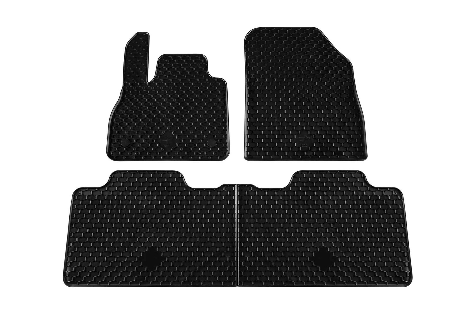 GUMARNY ZUBRI Гумени патосници за Renault Espace по 2015 година 4 дела црни