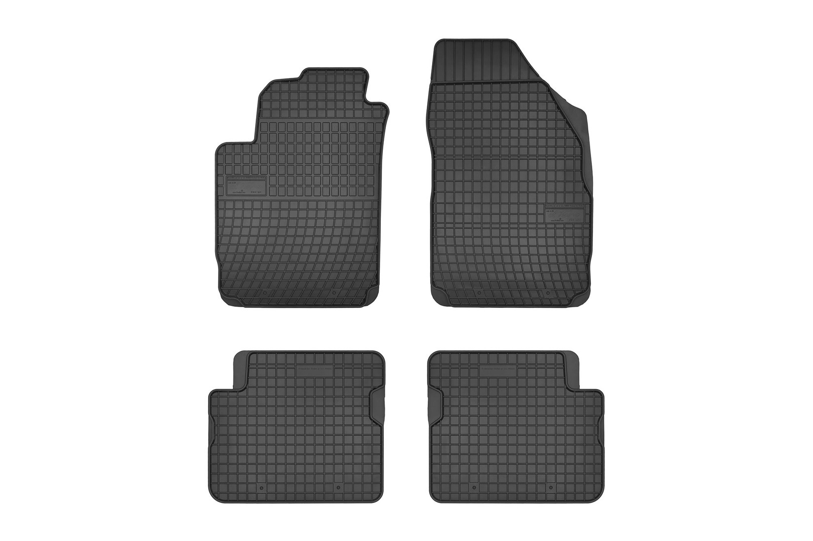 FROGUM Гумени патосници за Alfa Romeo Giulietta по 2010г Fiat Stilo 2002-2008 Bravo 2007-2014 Lancia Delta 2008-2014 4 дела