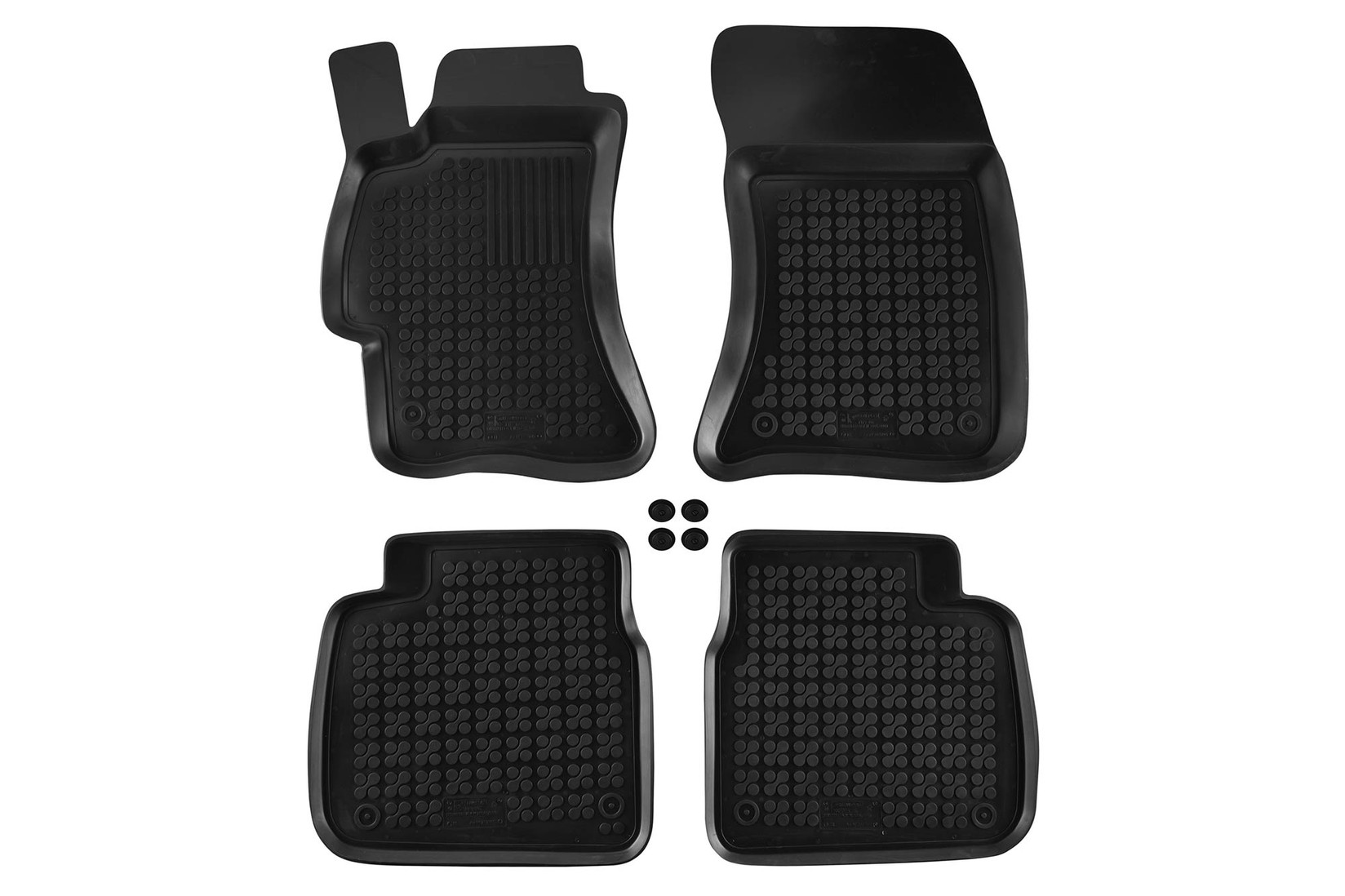 REZAW-PLAST Гумени патосници за Subaru Legacy 2003-2009 4 дела црни