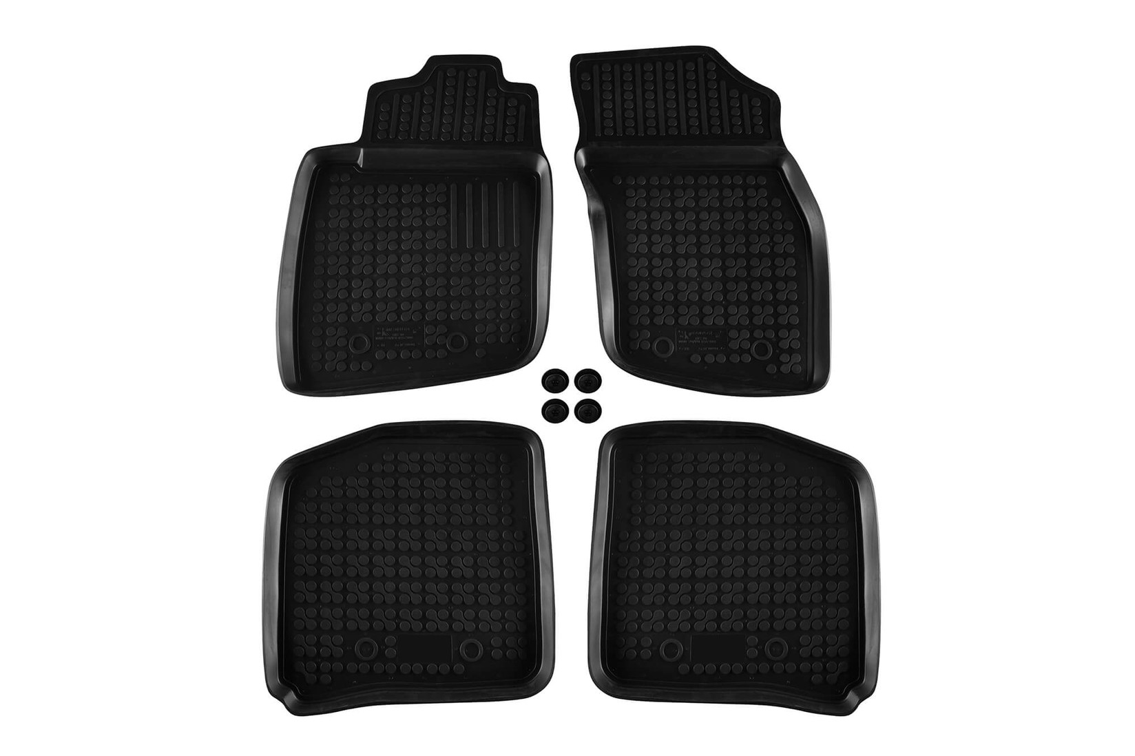 REZAW-PLAST Гумени патосници за Volvo S40 V40 1995-2004 4 дела црни