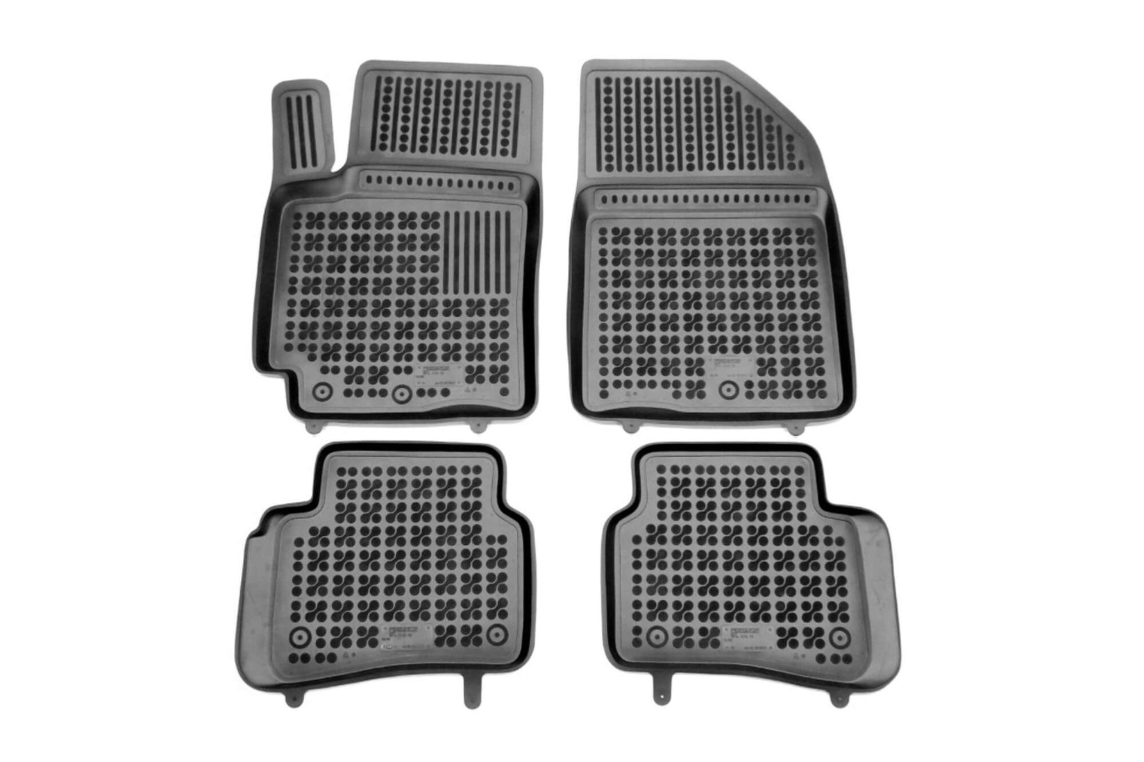 REZAW-PLAST Гумени патосници за Kia Rio по 2017 година 4 дела црни