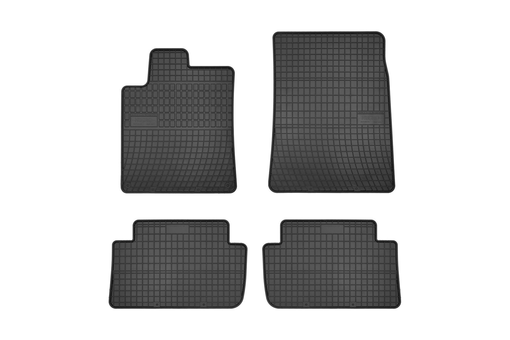 FROGUM Гумени патосници за Citroen C5 2001-2008 Peugeot 407 2004-2011 4 дела црни