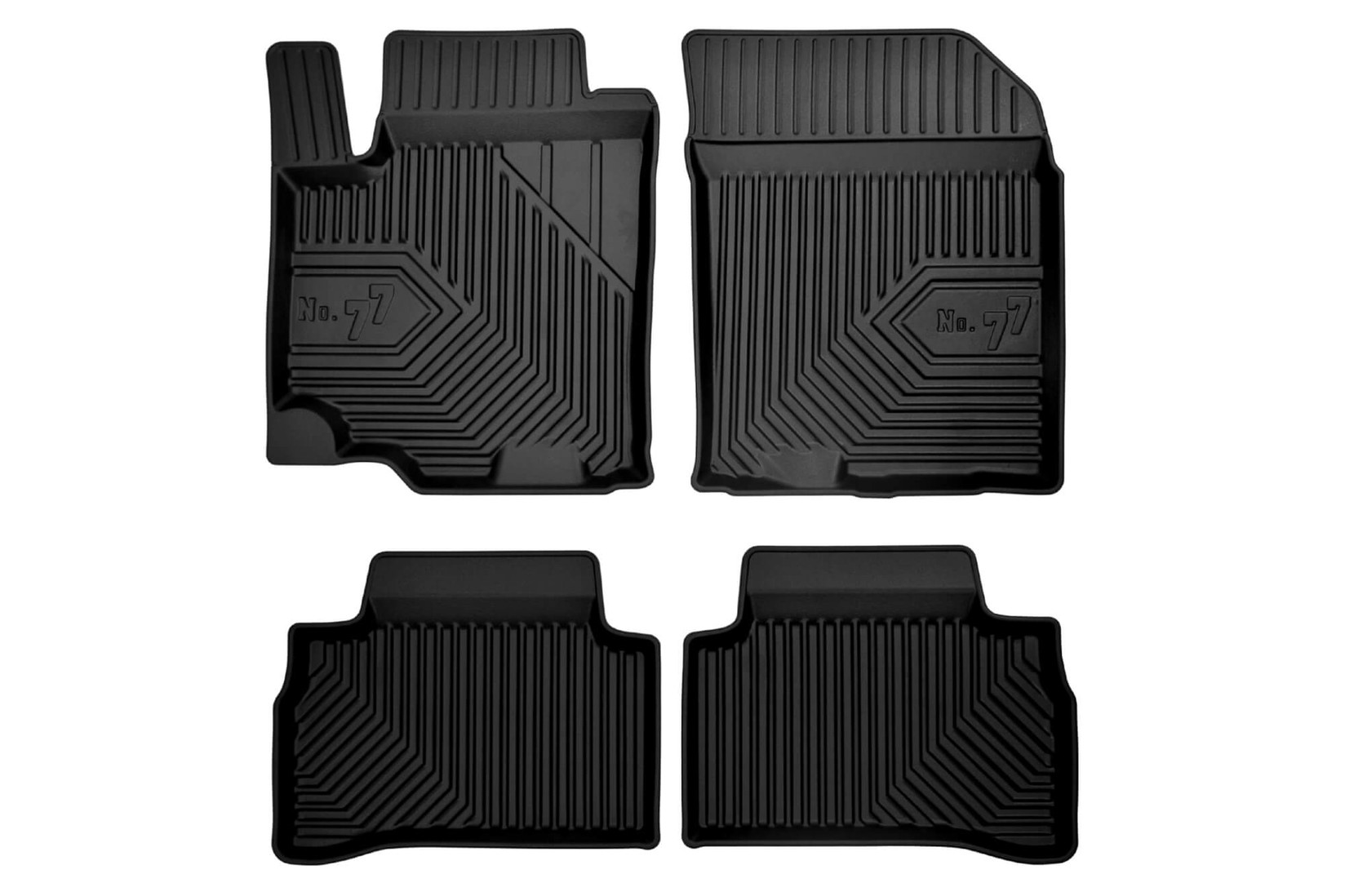 FROGUM 2.5D Гумени патосници модел 77 за Suzuki Vitara по 2015 година 4 дела црни