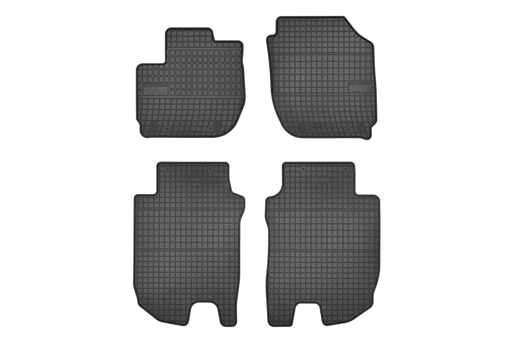 FROGUM Гумени патосници за Honda HR-v по 2014 година 4 дела црни