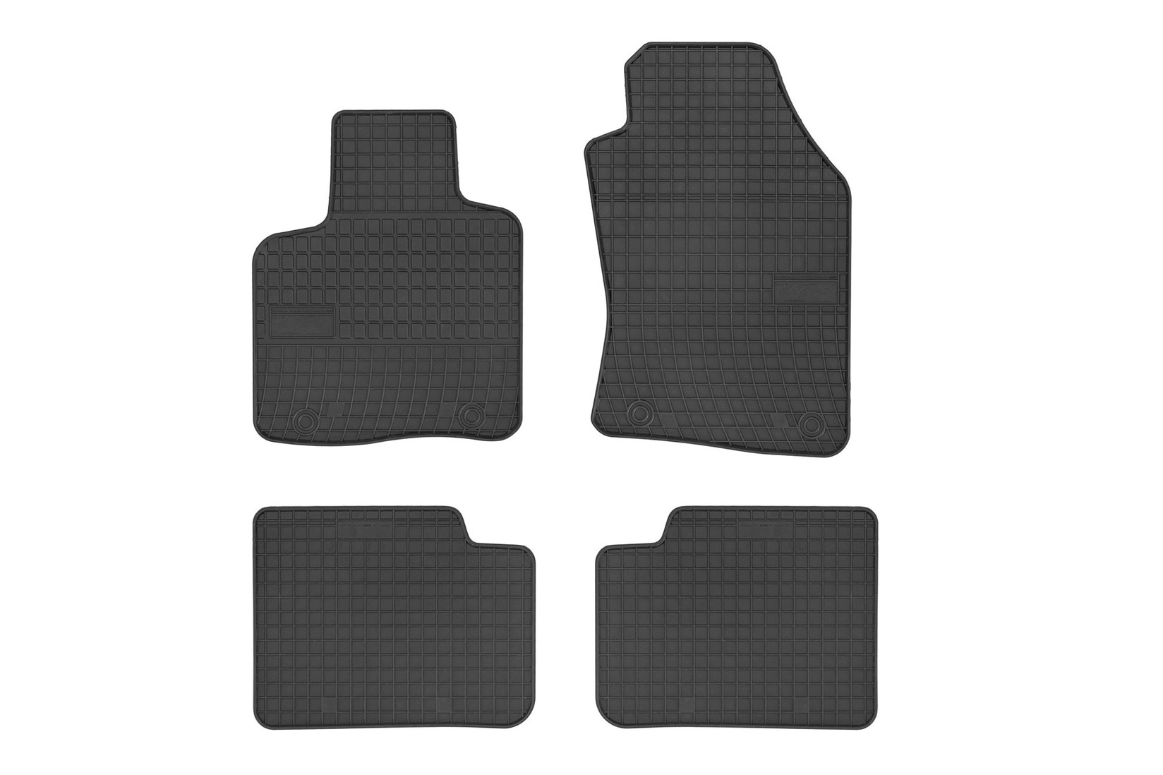 FROGUM Гумени патосници за Lancia Ypsilon по 2012 година 4 дела црни