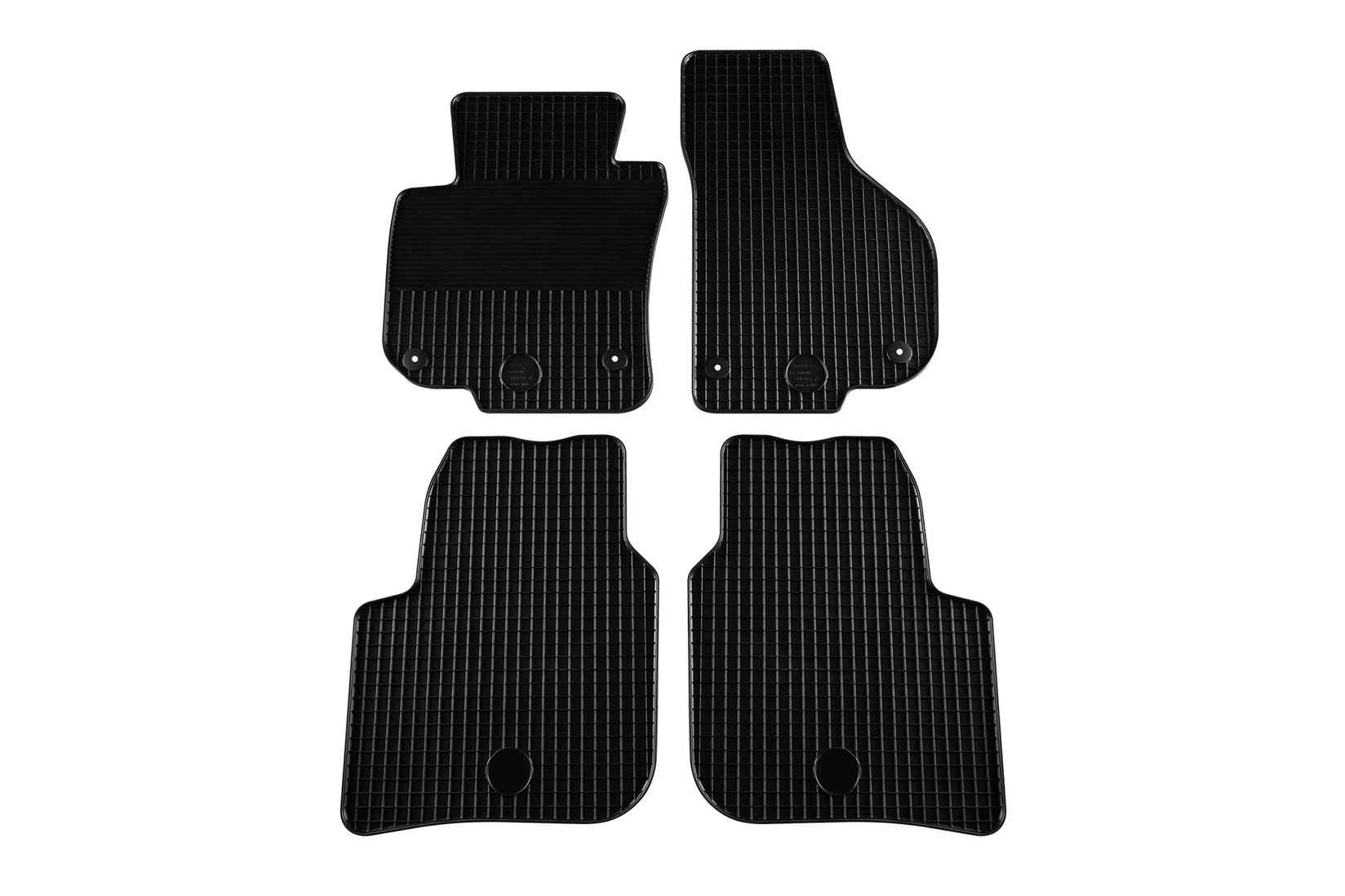 GUMARNY ZUBRI Гумени патосници за Skoda Superb 2008-2015 4 дела црни