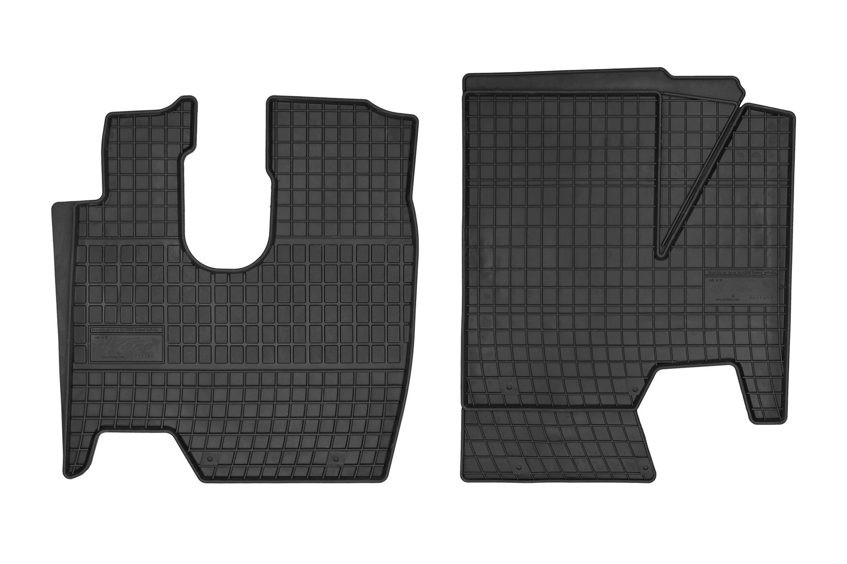 FROGUM Гумени патосници за Mercedes Atego 1995-2005 2 дела црни