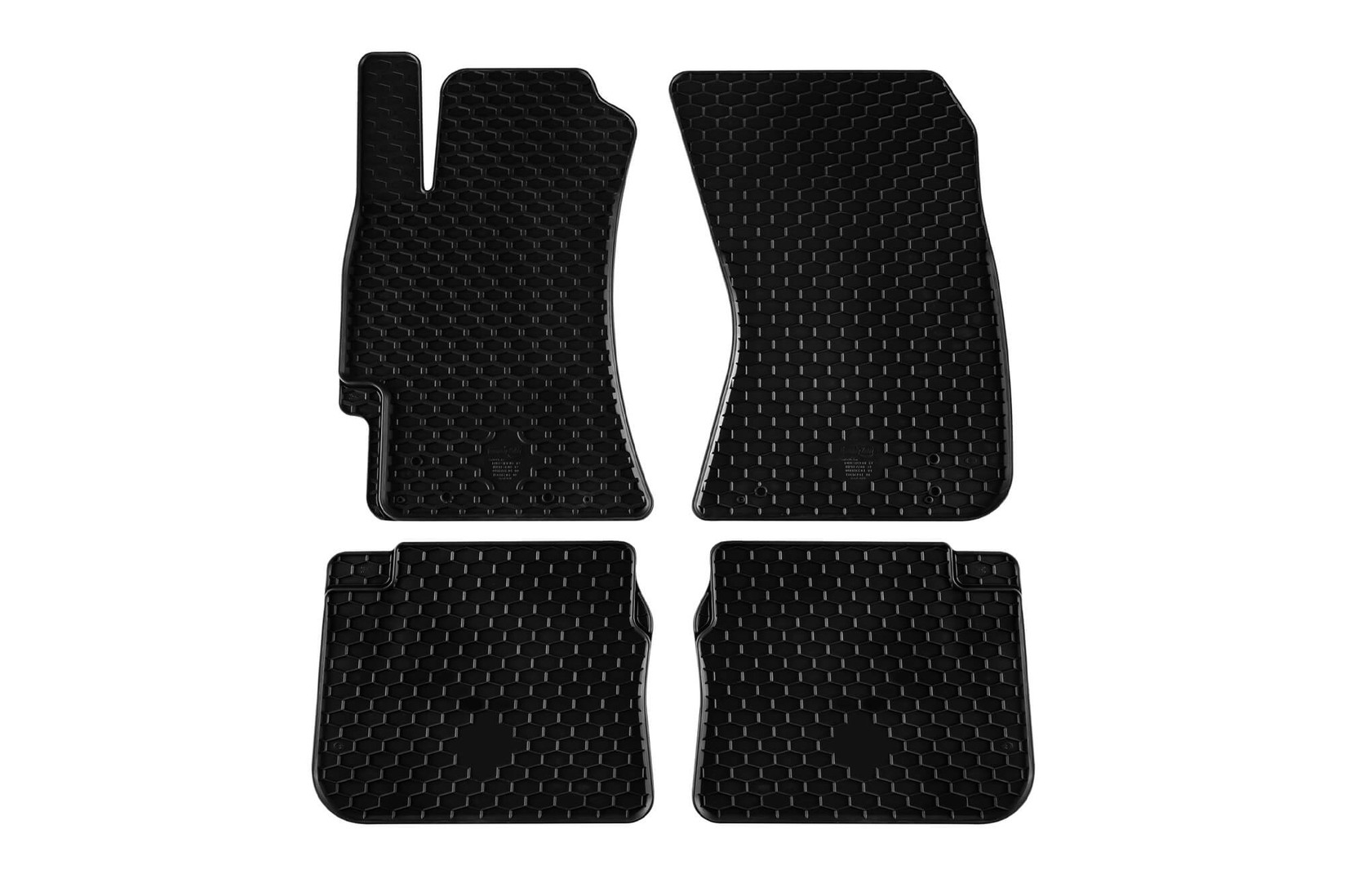 GUMARNY ZUBRI Гумени патосници за Subaru Legacy Outback Impreza Forester 4 дела