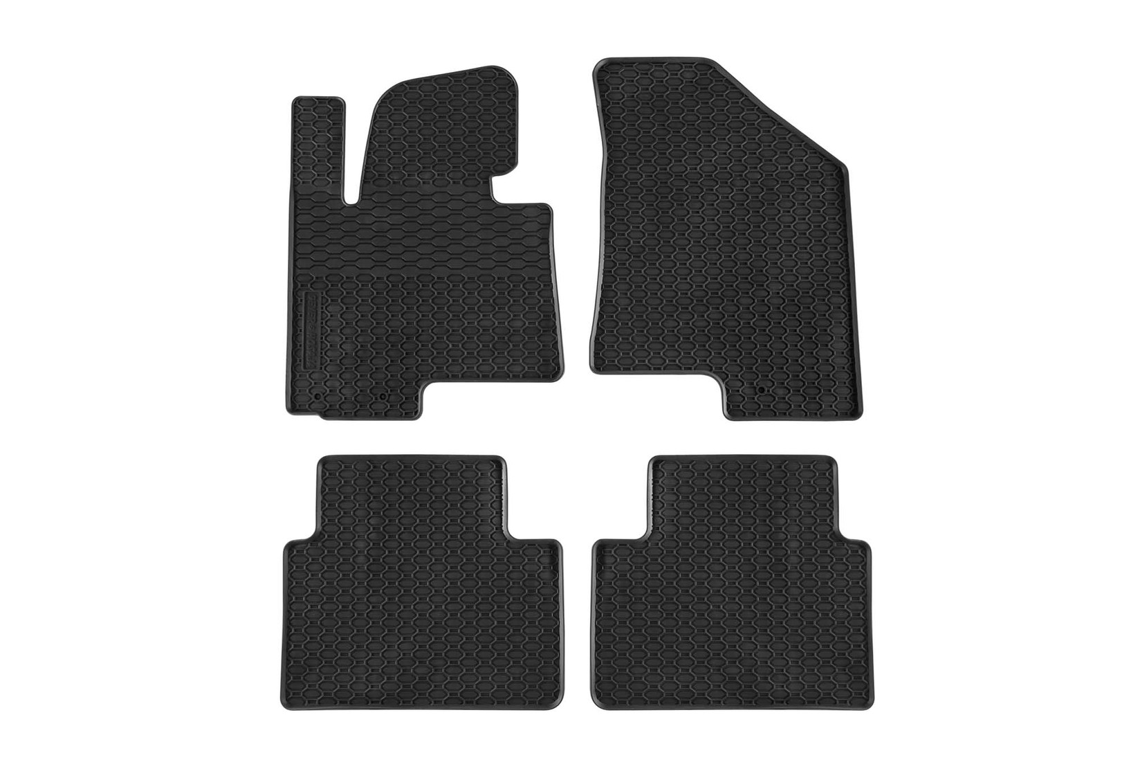 GEYER & HOSAJA Гумени патосници за Hyundai IX35 2009-2015 Kia Sportage 2010-2015 4 дела црни