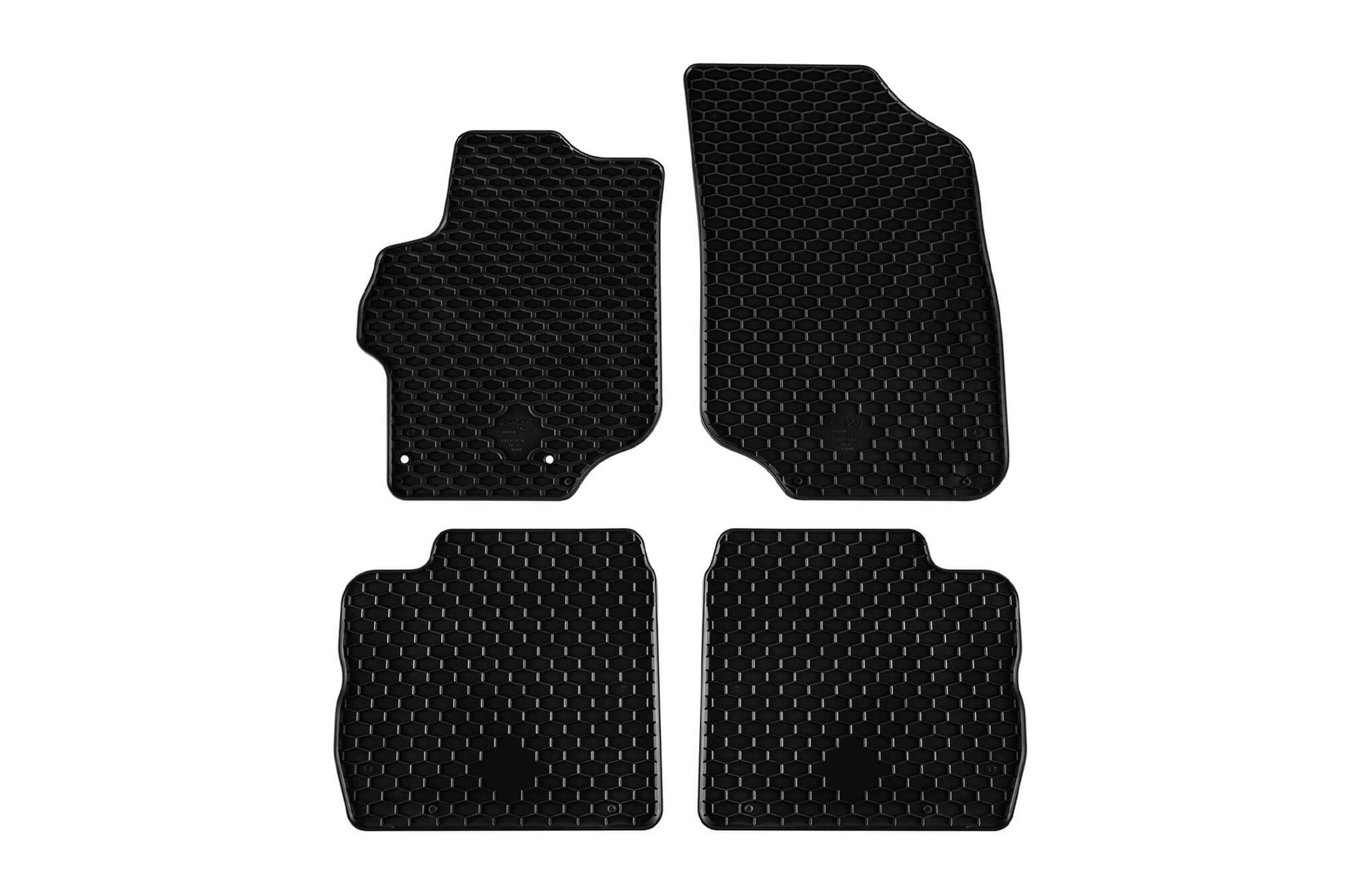 GUMARNY ZUBRI Гумени патосници за Citroen C-Elysee Peugeot 301 по 2012 година 4 дела црни