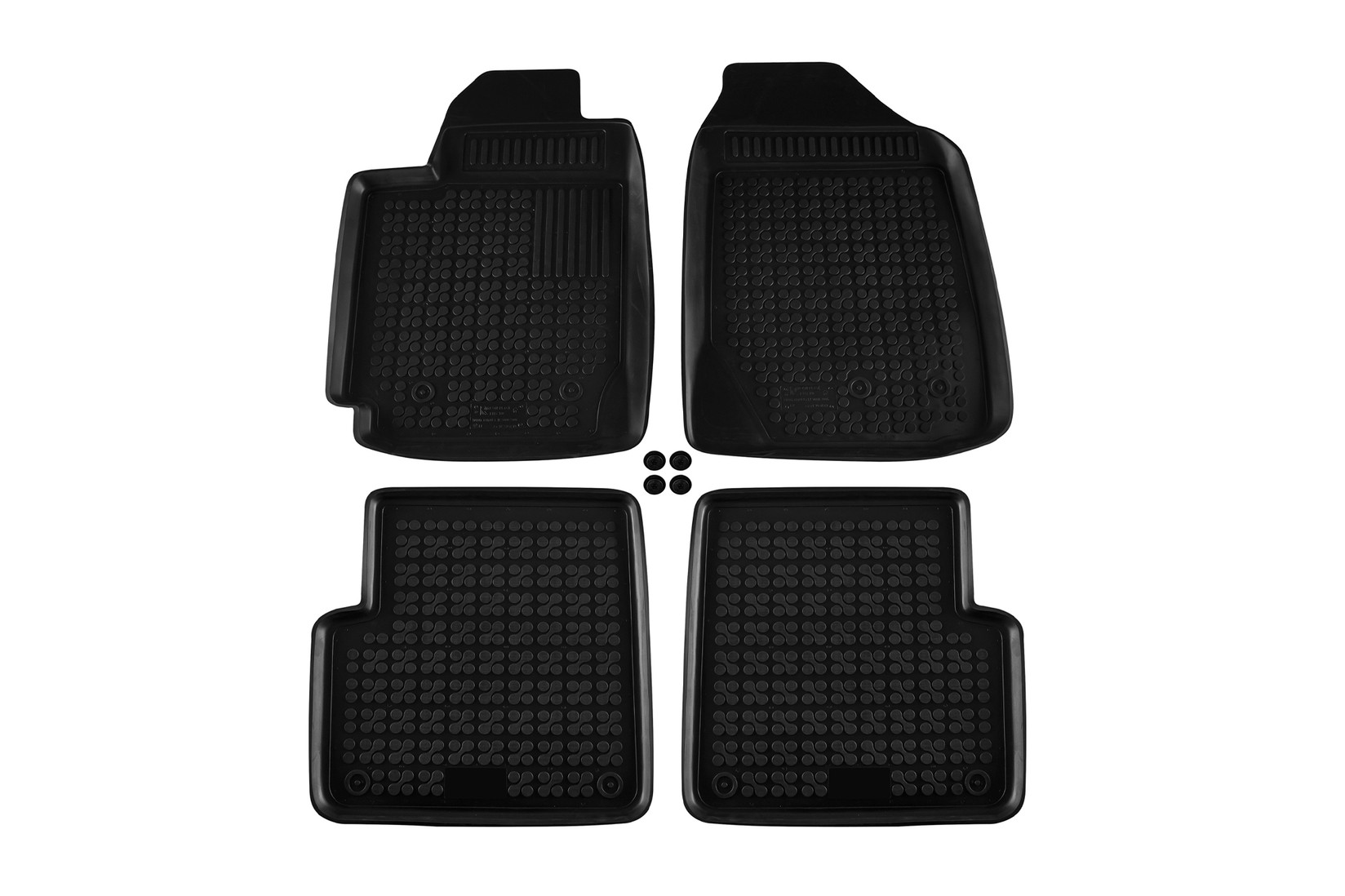 REZAW-PLAST Гумени патосници за Toyota Corolla 2000-2007 4 дела црни