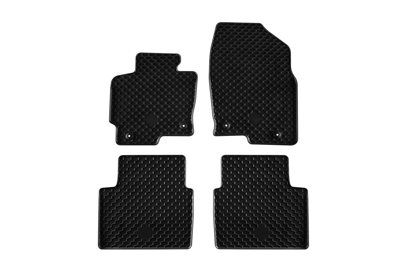 GUMARNY ZUBRI Гумени патосници за Mazda CX-5 2012-2017 4 дела црни