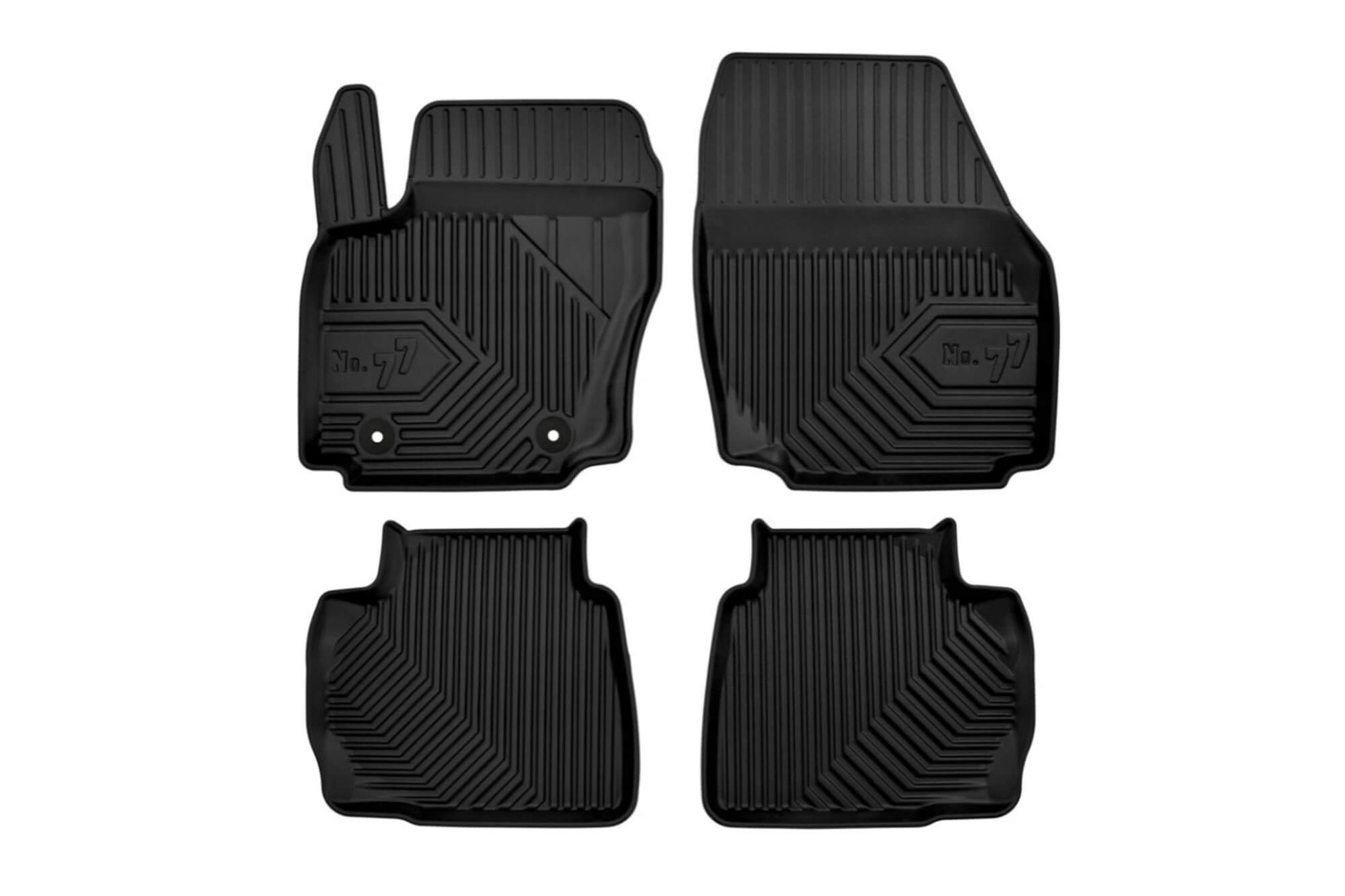 FROGUM 2.5D Гумени патосници модел 77 за Ford Mondeo 2007-2014 со 25.5см растојание 4 дела