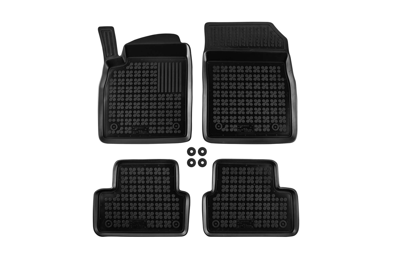 REZAW-PLAST Гумени патосници за Opel Astra J 2009-2015 4 дела црни