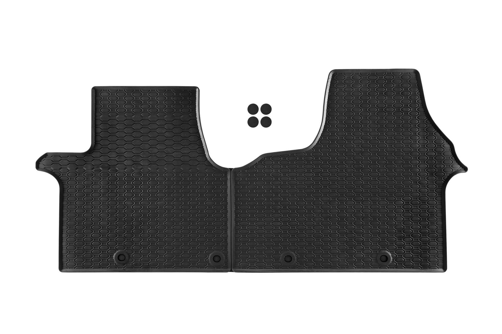 GEYER & HOSAJA Гумени патосници за Opel Vivaro 2014-2018 Renault Trafic по 2014г Fiat Talento Nissan NV300 по 2016г 2 дела