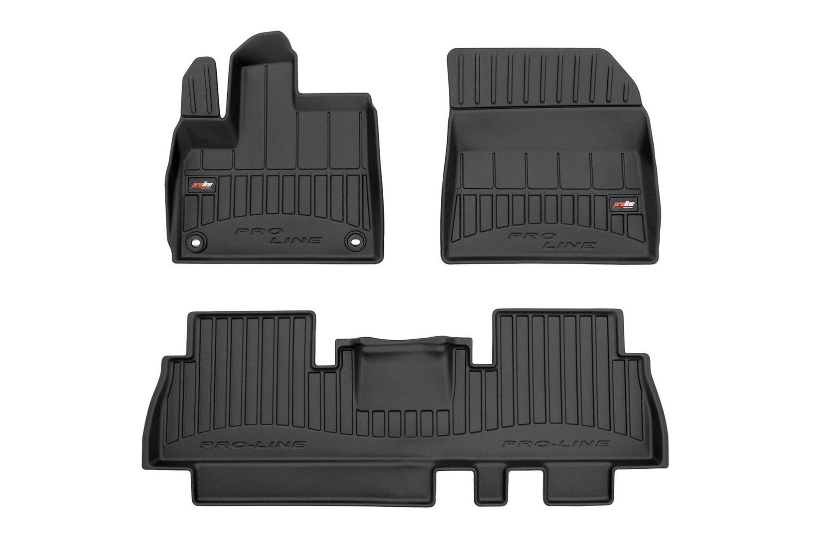 FROGUM 3D Гумени патосници за Opel Combo E Peugeot Rifter Citroen Berlingo по 2018г 3 дела