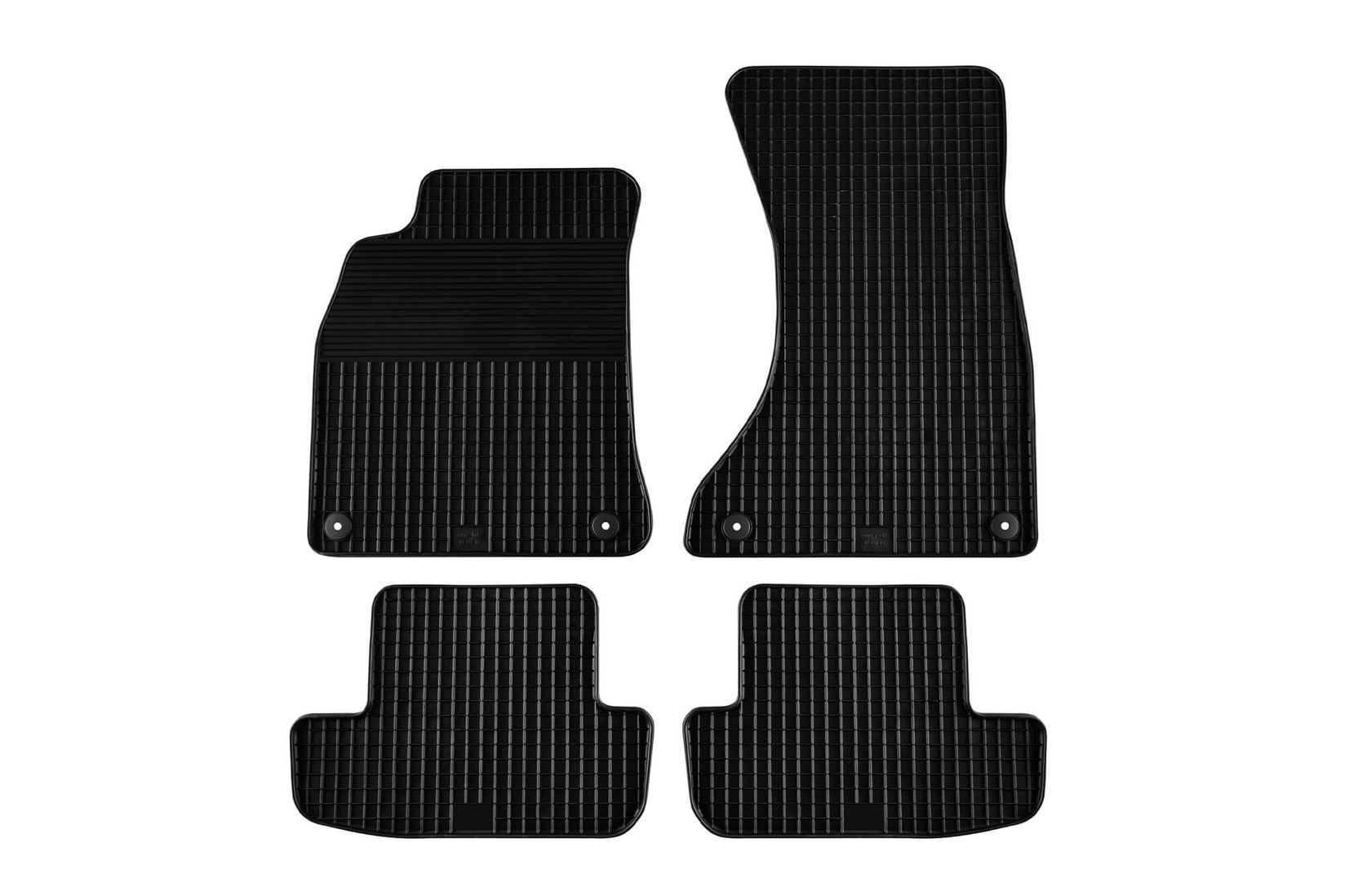 GUMARNY ZUBRI Гумени патосници за Audi A5 купе 2007-2016 4 дела црни