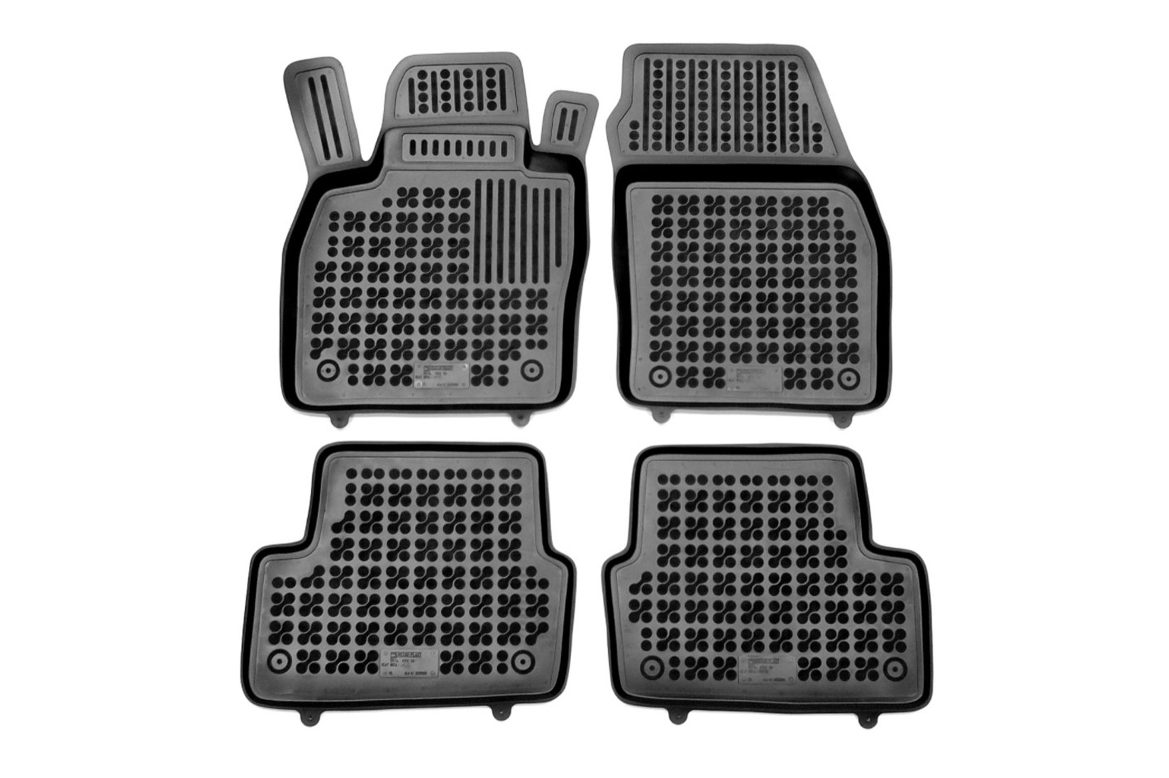 REZAW-PLAST Гумени патосници за Seat Ibiza Arona по 2017 година 4 дела црни