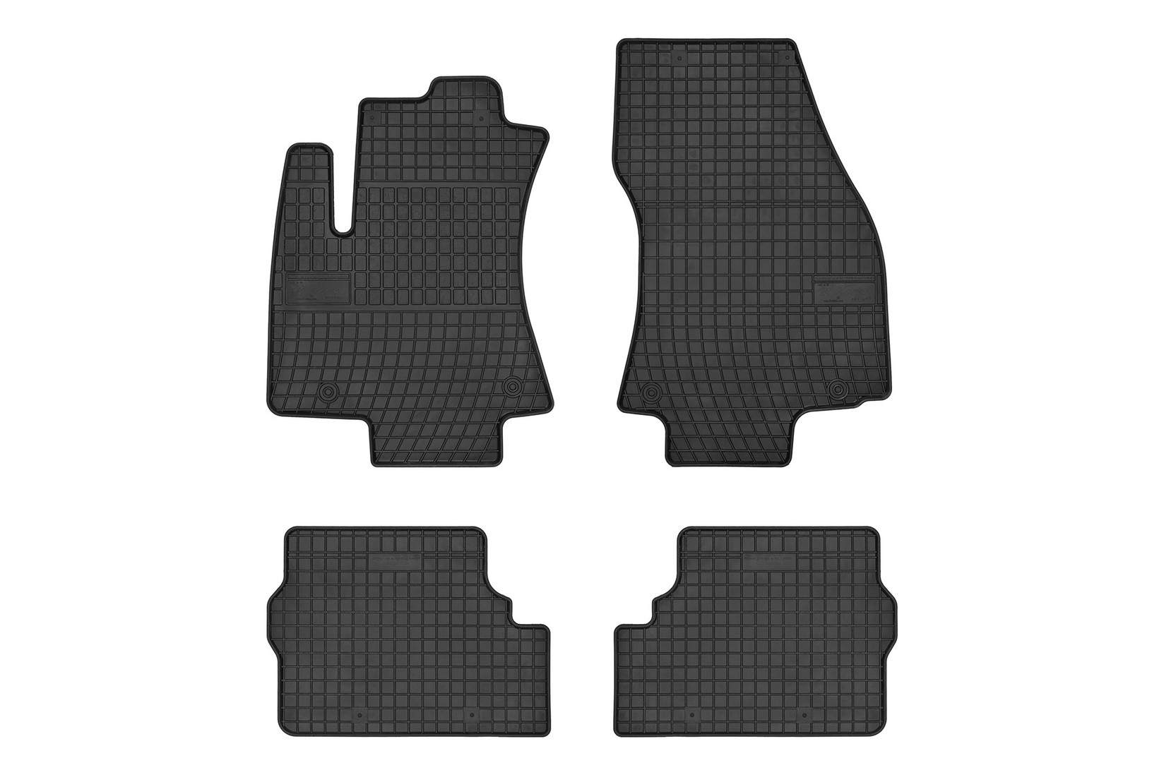 FROGUM Гумени патосници за Opel Zafira A 1999-2005 4 дела црни