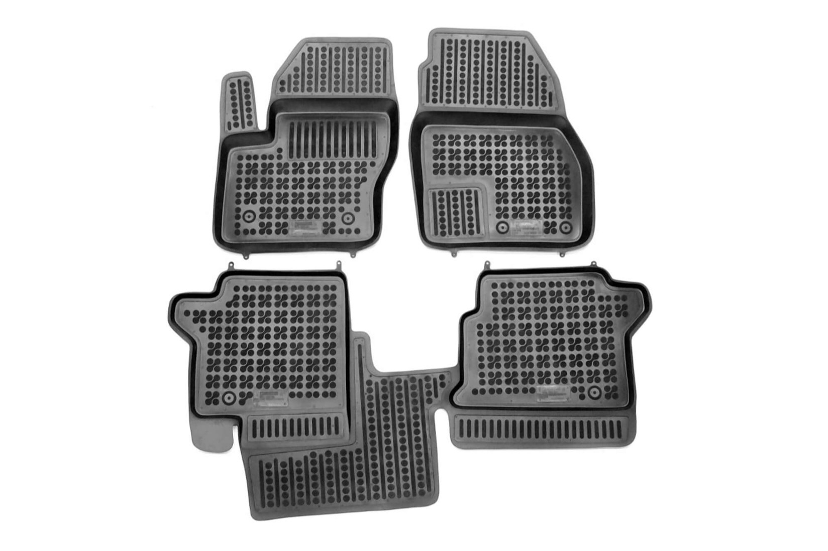 REZAW-PLAST Гумени патосници за Ford Grand Tourneo Connect по 2013 година 3 дела црни