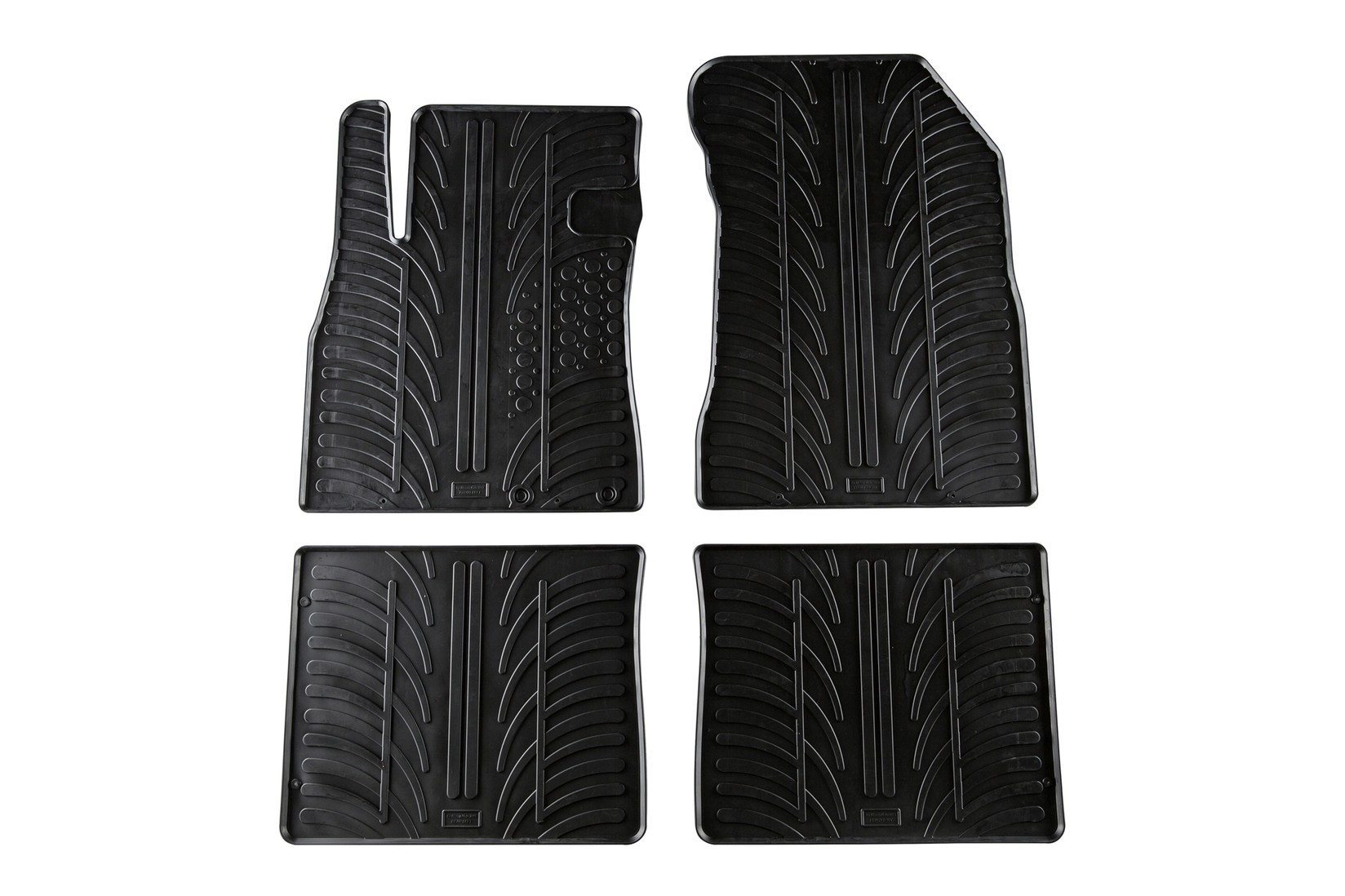 GLEDRING Гумени патосници за Nissan Note 2013-2020 4 дела црни