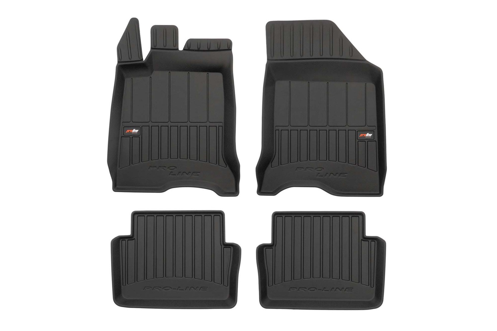 FROGUM 3D Гумени патосници за Renault Laguna 2001-2007 4 дела црни