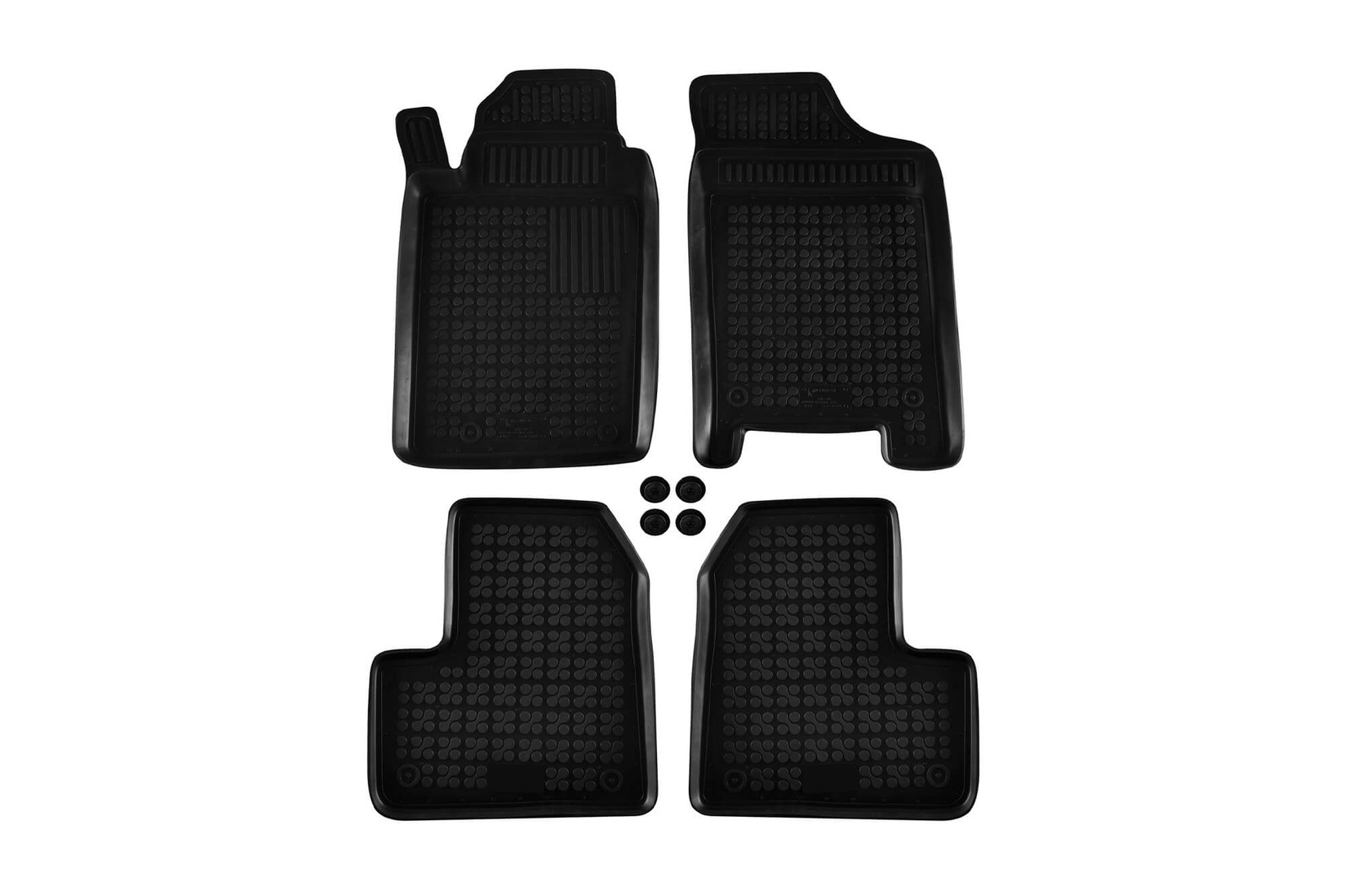 REZAW-PLAST Гумени патосници за Peugeot 206 1998-2012 206+ 2009-2012